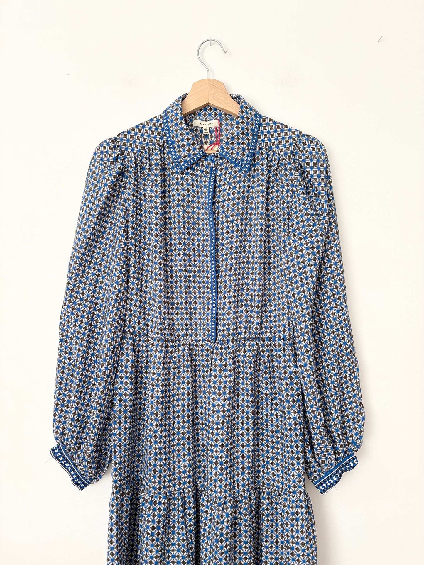 Robe chemise à volants Max Studio M/L