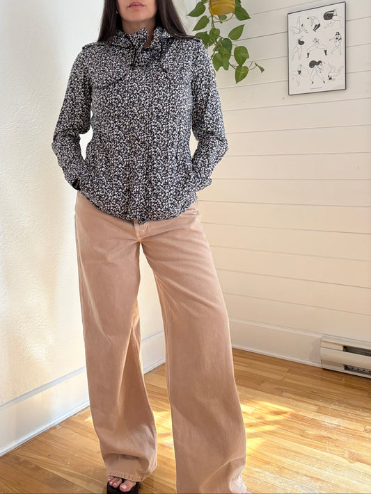 Comptoir des cotonniers coupe-vent fleuri Small