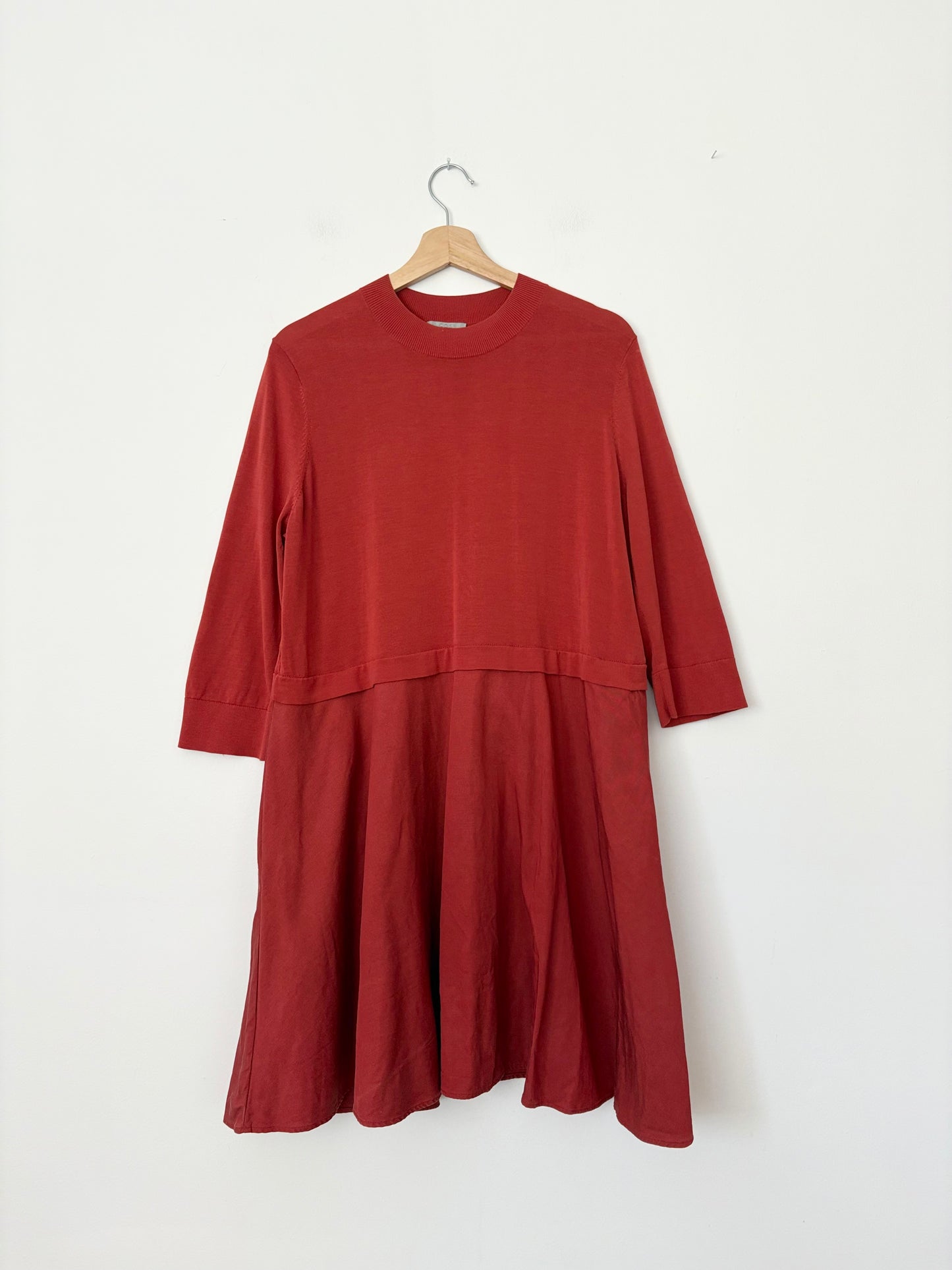 COS knitted midi dress Large