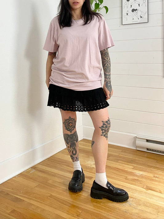 Vince garment dye short sleeve tee