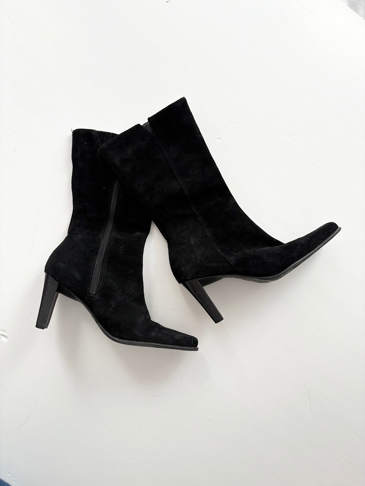 Bottes à talons en daim Hush Puppies, pointure US 7,5