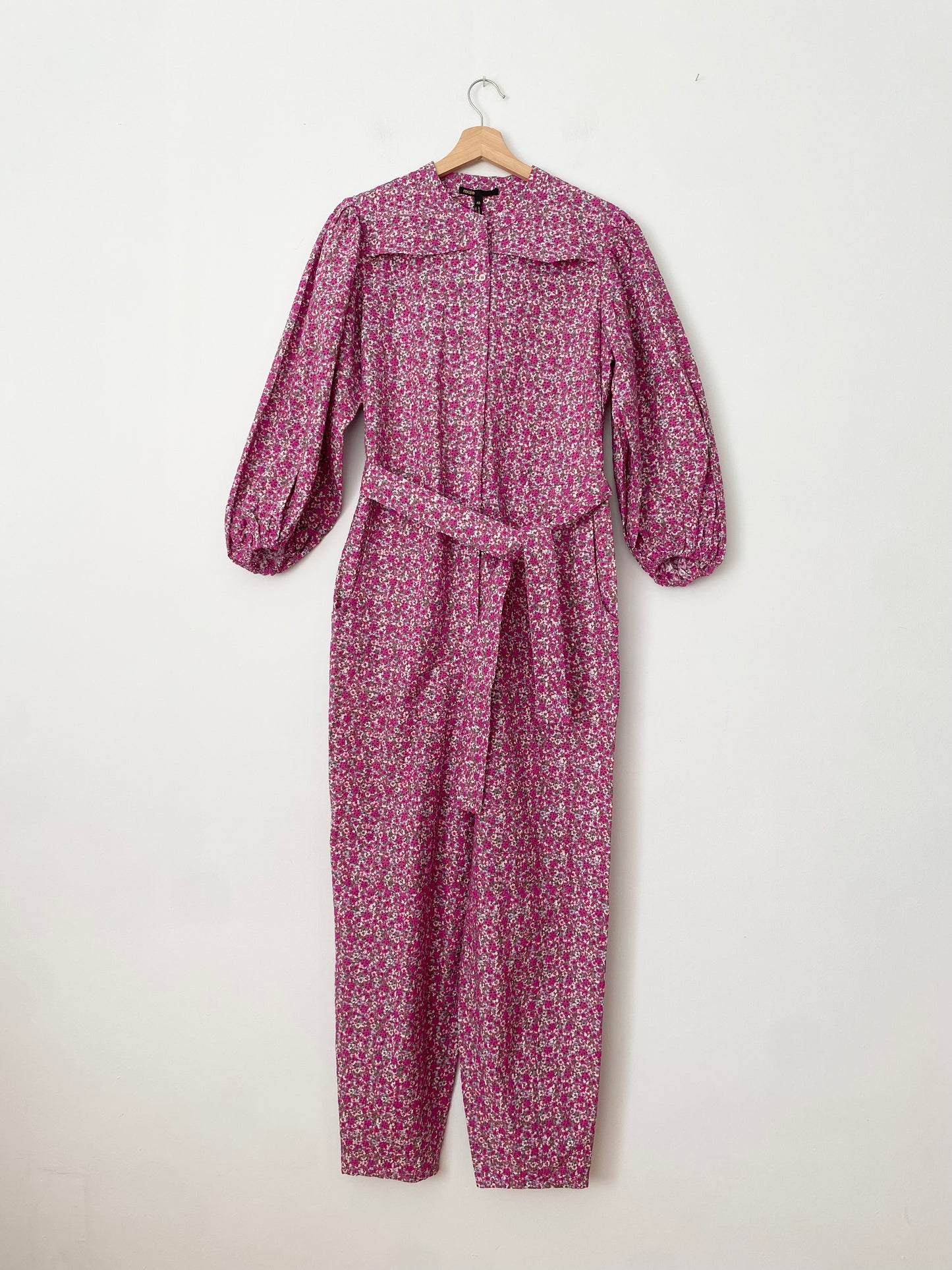Maje pyad floral print jumpsuit M/L