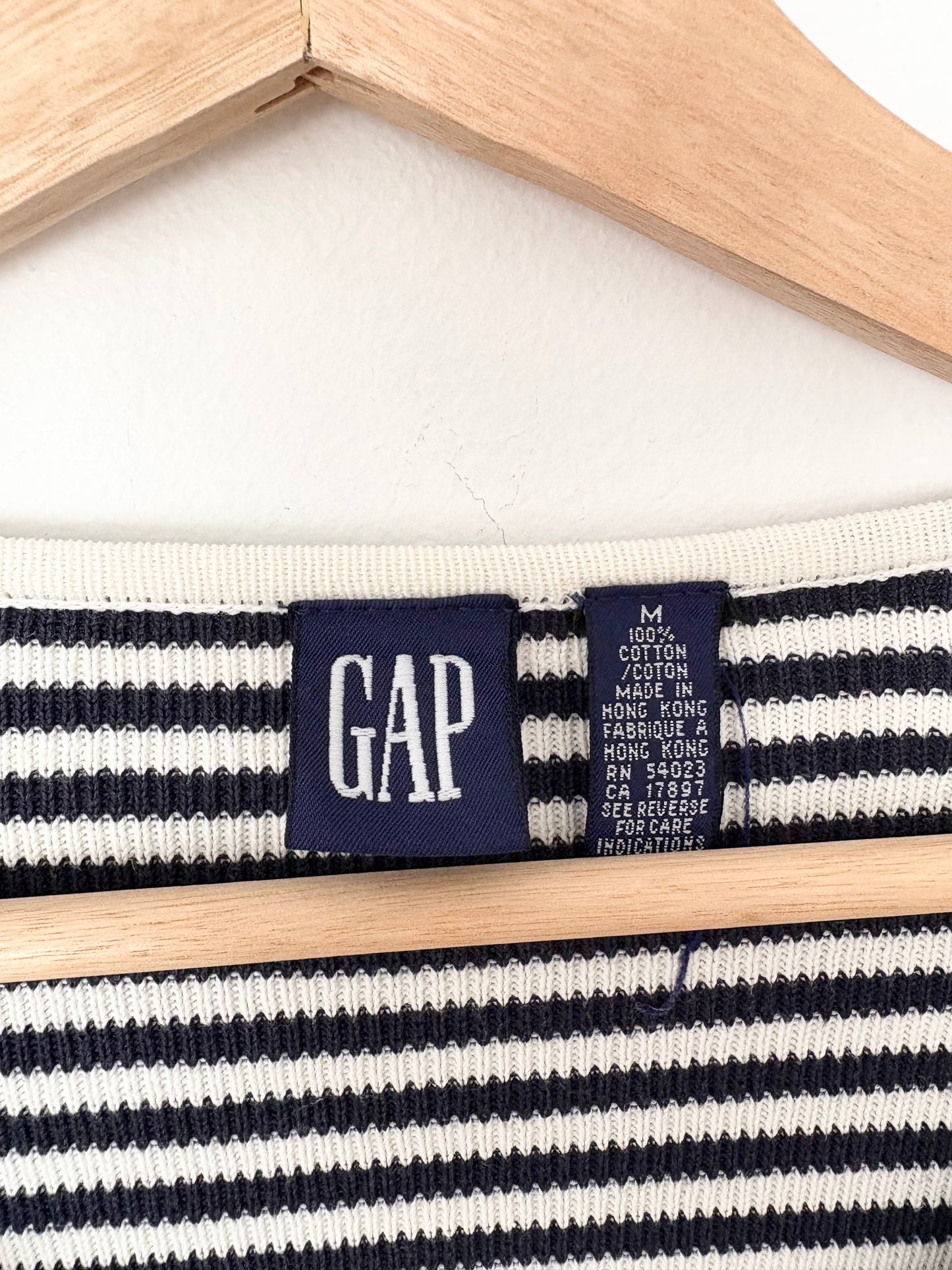 Vintage Gap stripe long cardigan Medium