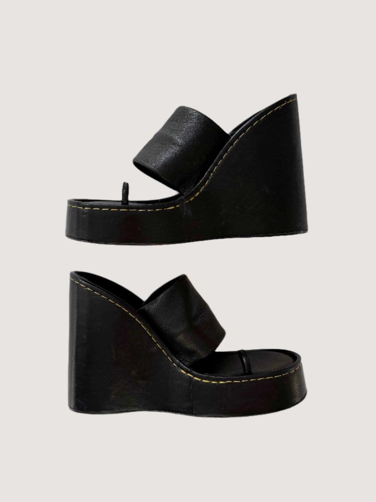 Miista Sancha Platform Leather sandals EUR37