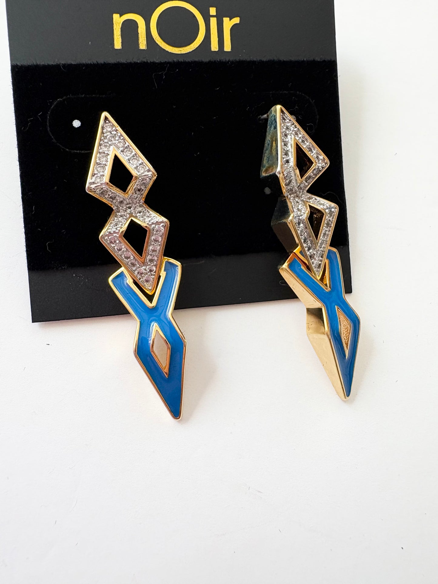 Noir NYC grenadines earrings