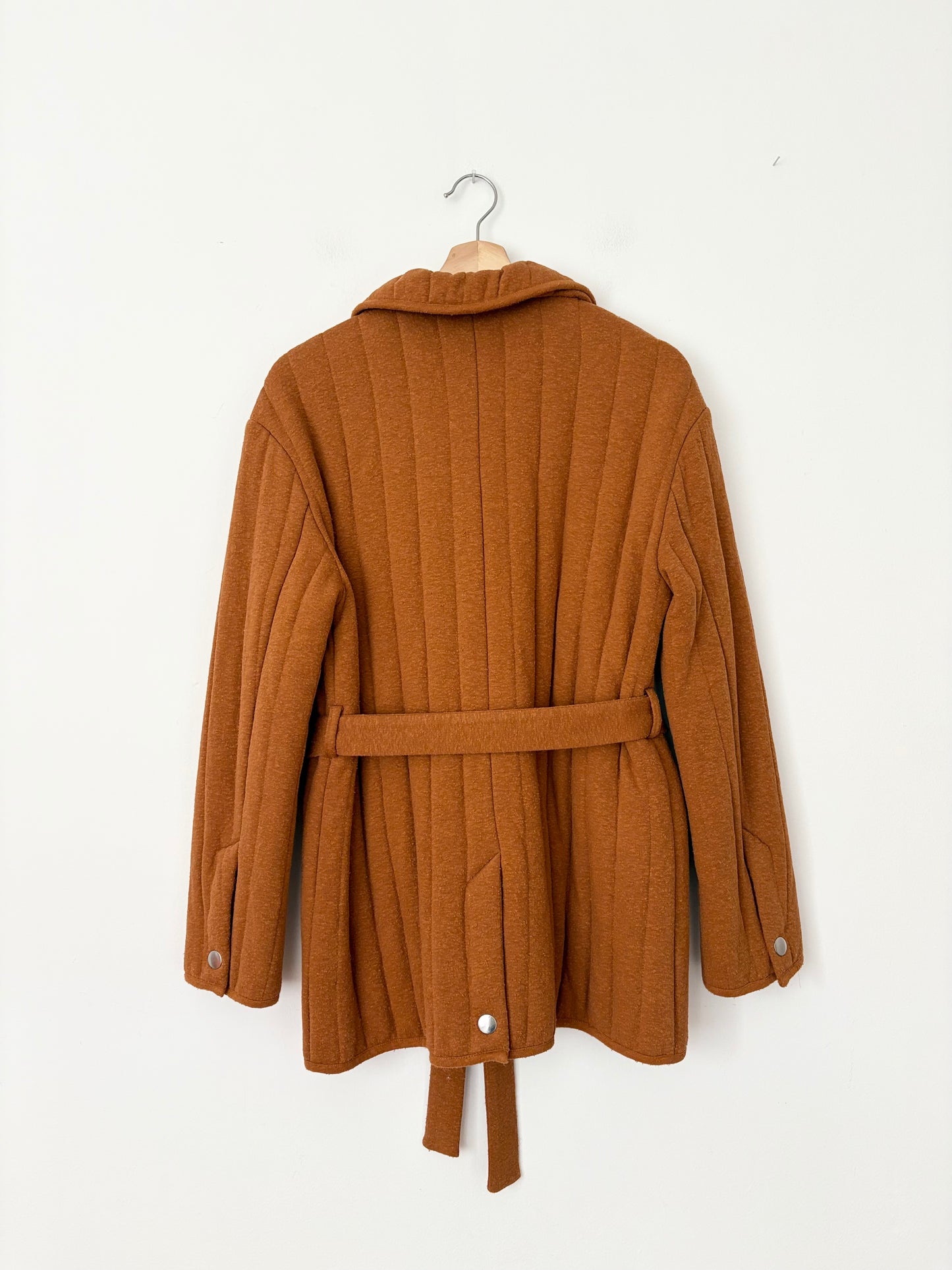 & Other stories quilted textured jacket Medium