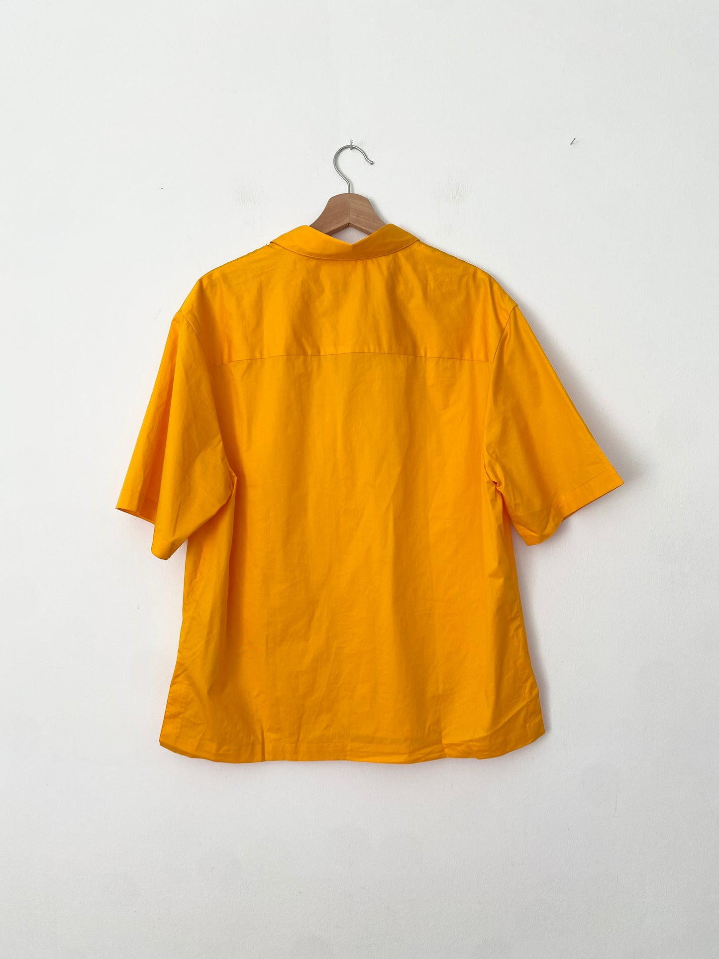 Chemise oversize jaune Sandro Paris XL