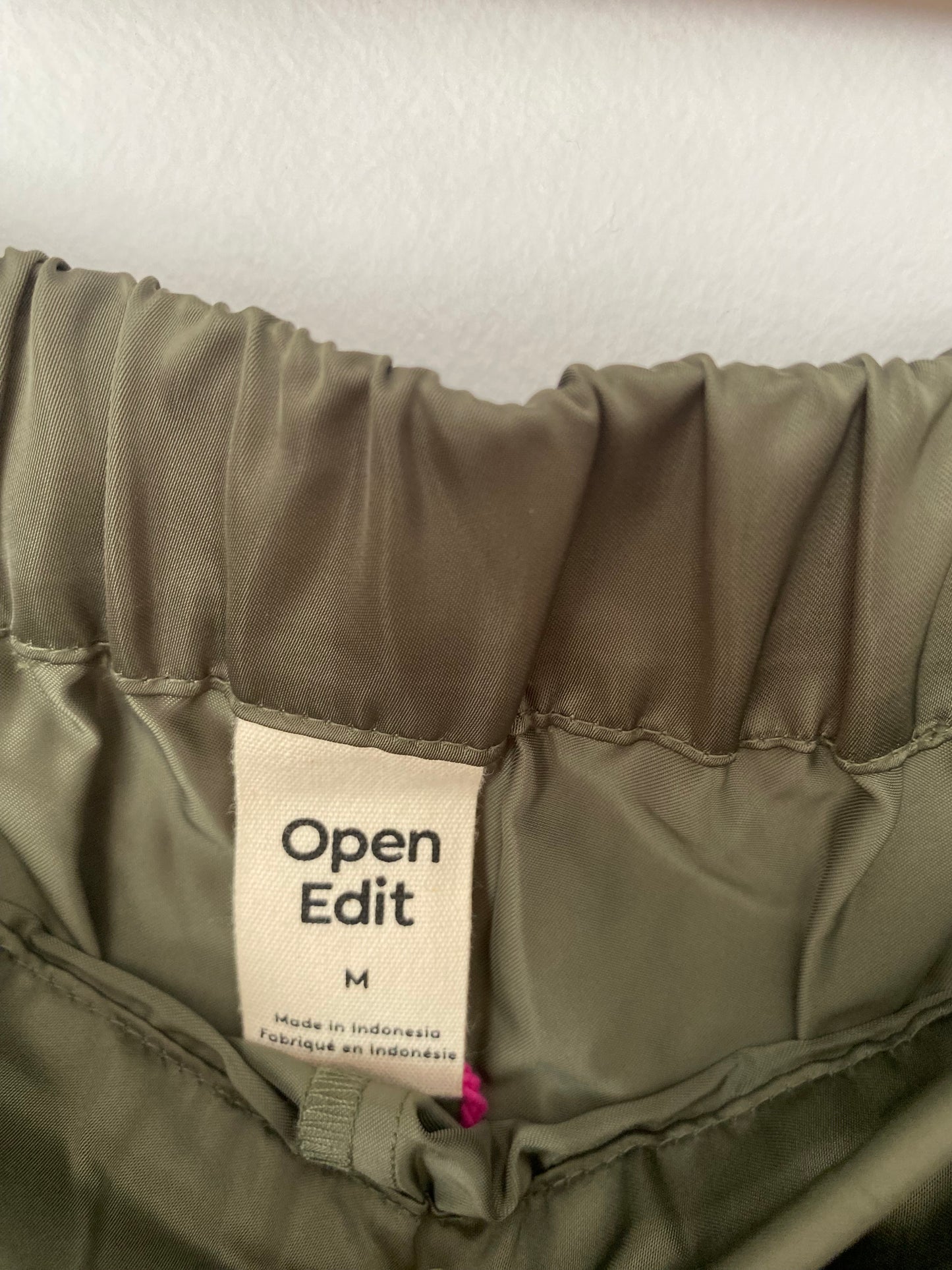 Open Edit satin shorts Medium