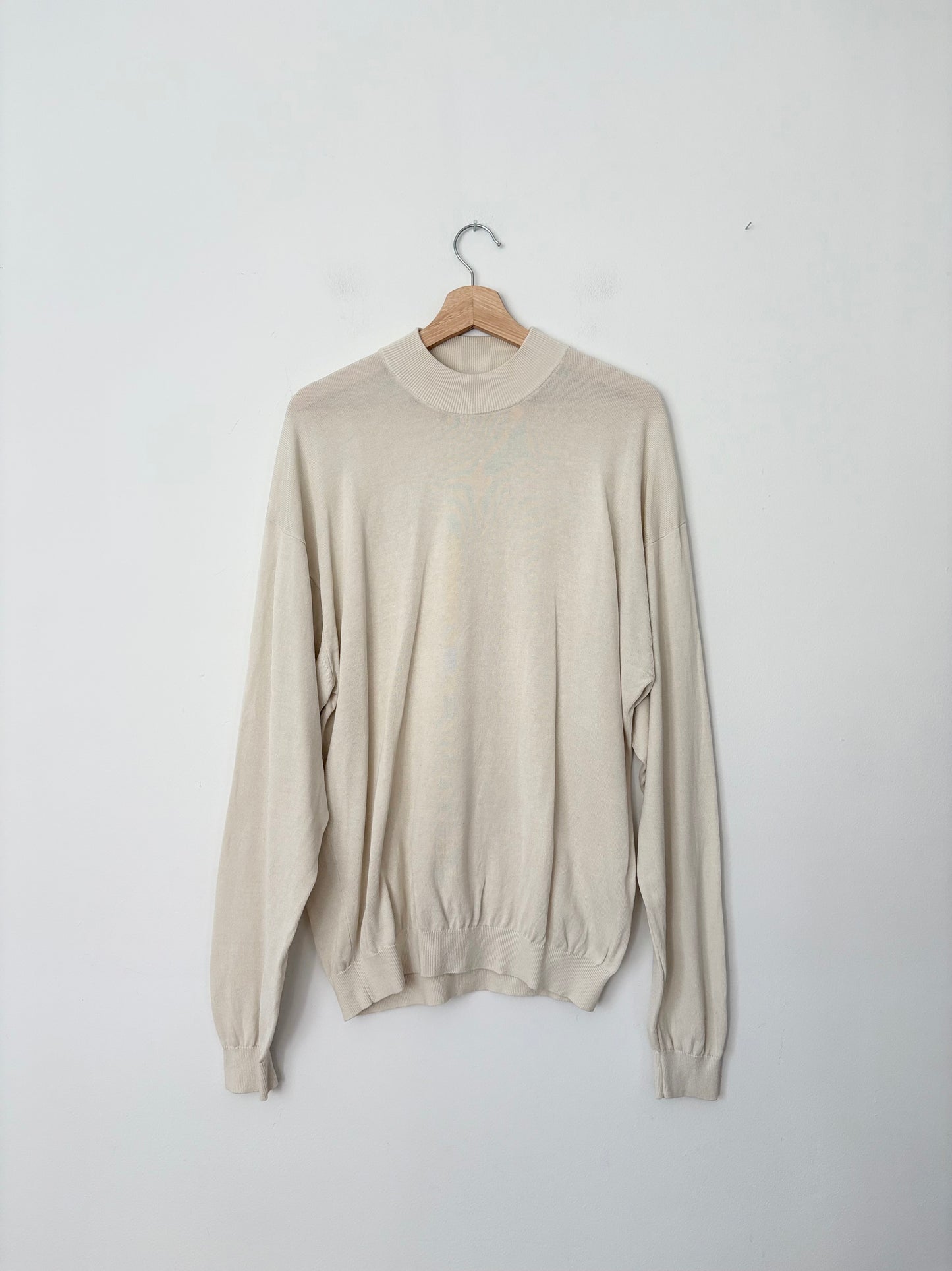 Vintage Pronto Uomo silk blend oversized sweater XL