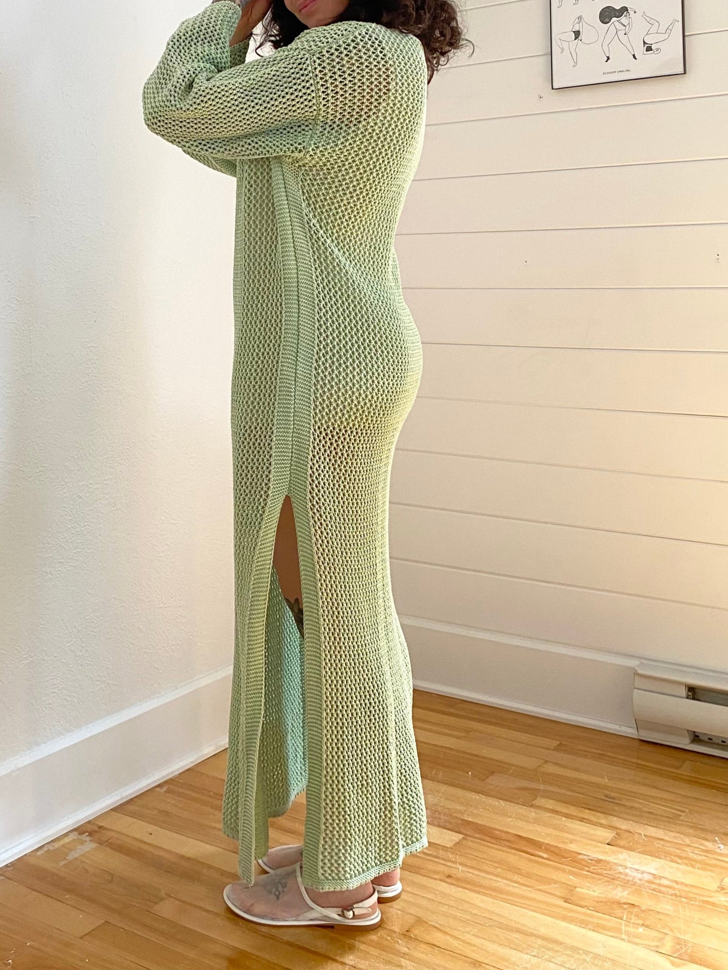 Robe longue au crochet YFB Santorini SL