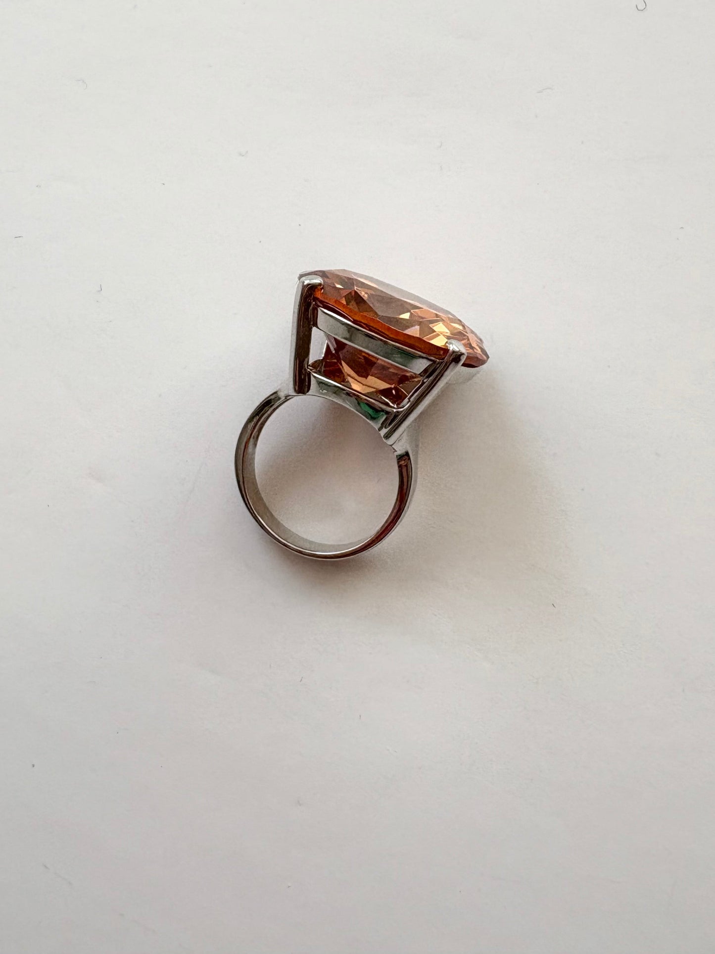 Noir NYC giant gemstone ring