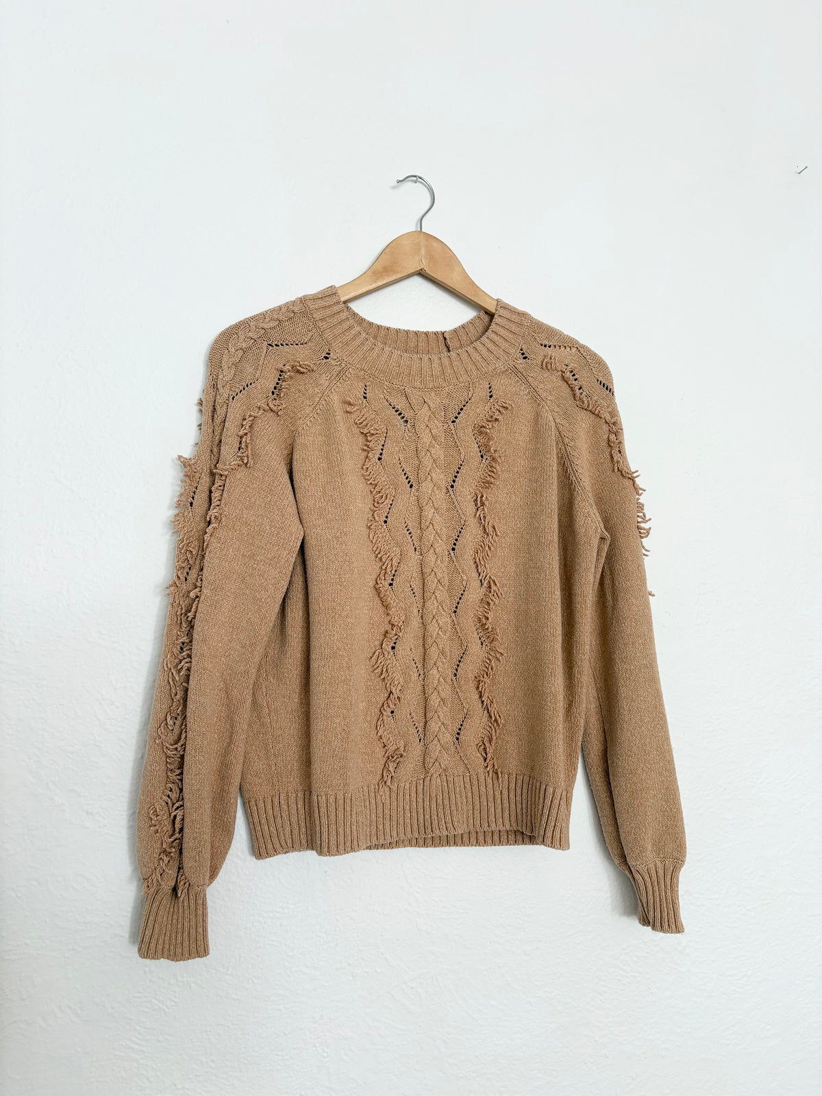 Rails Francis fringe sweater Medium
