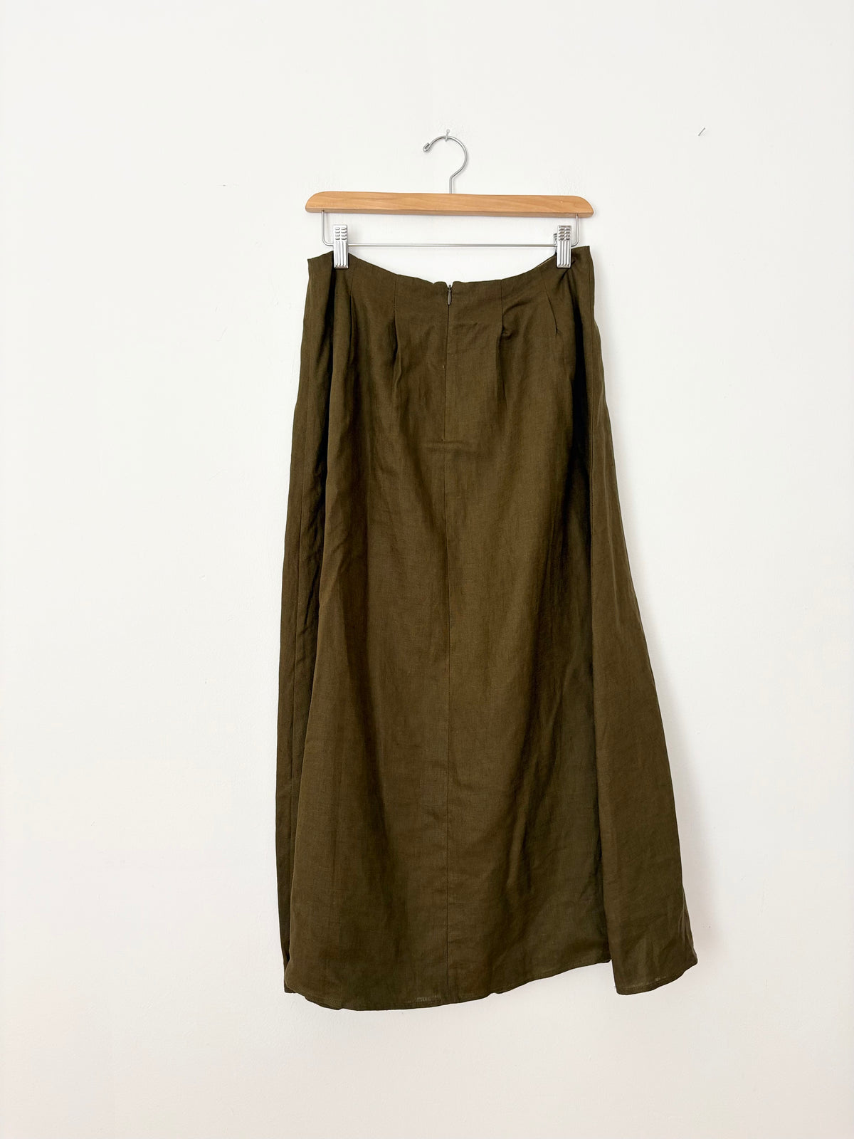 O.P.T Aveline Linen set in moss Medium