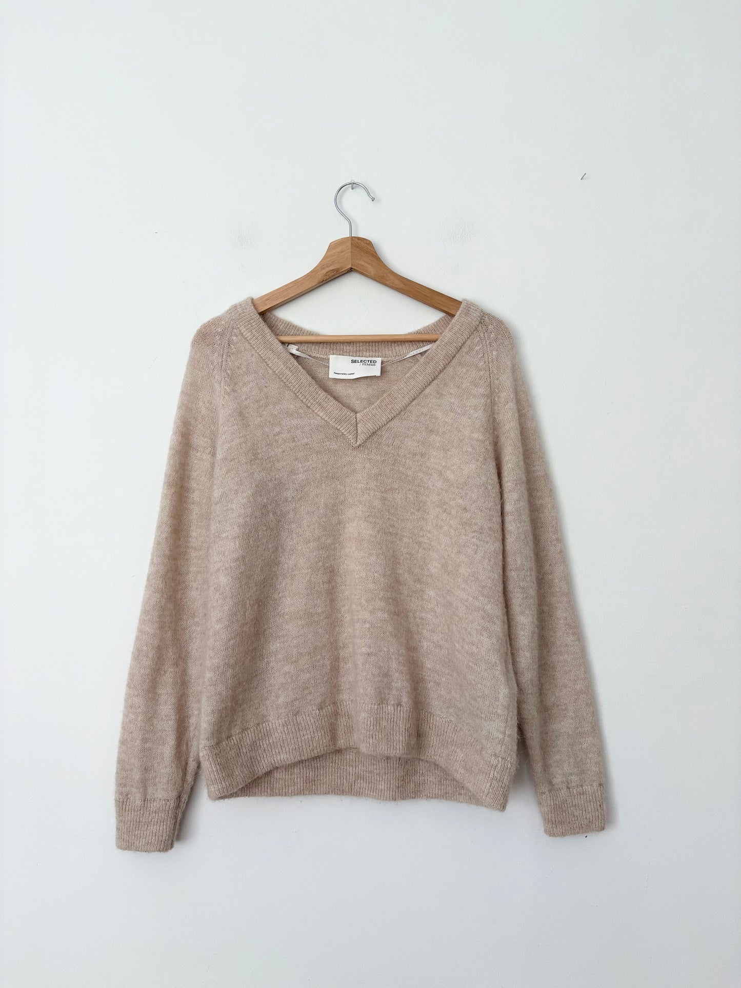Selected Femme wool blend sweater Large