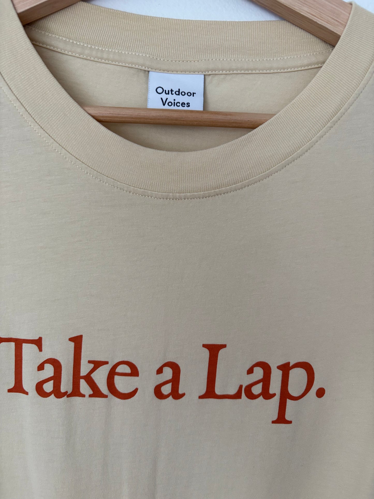 Outdoor Voices take a Lap LS tee Medium