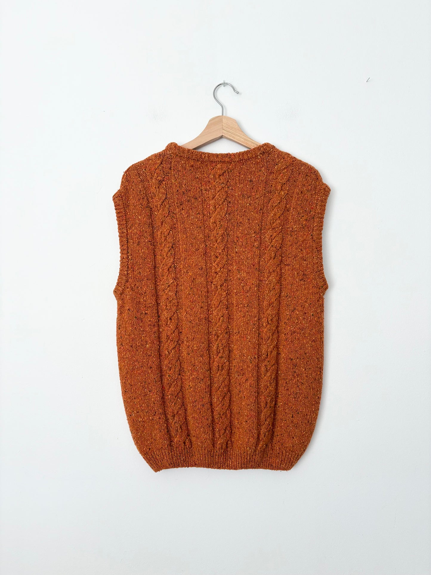 Gimaguas rodeo wool knit vest Large