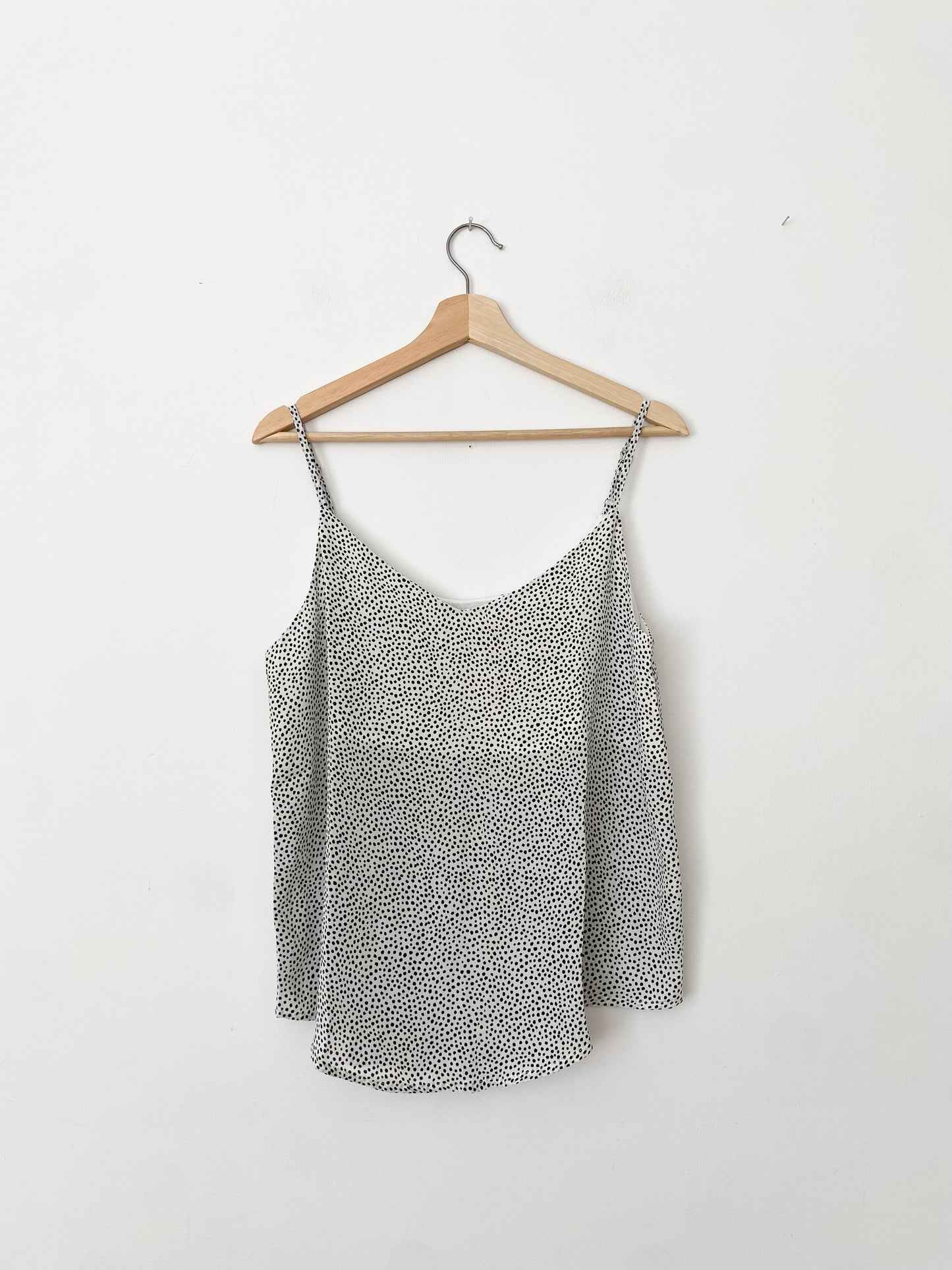 Anthropologie mine polka dot tank top Large