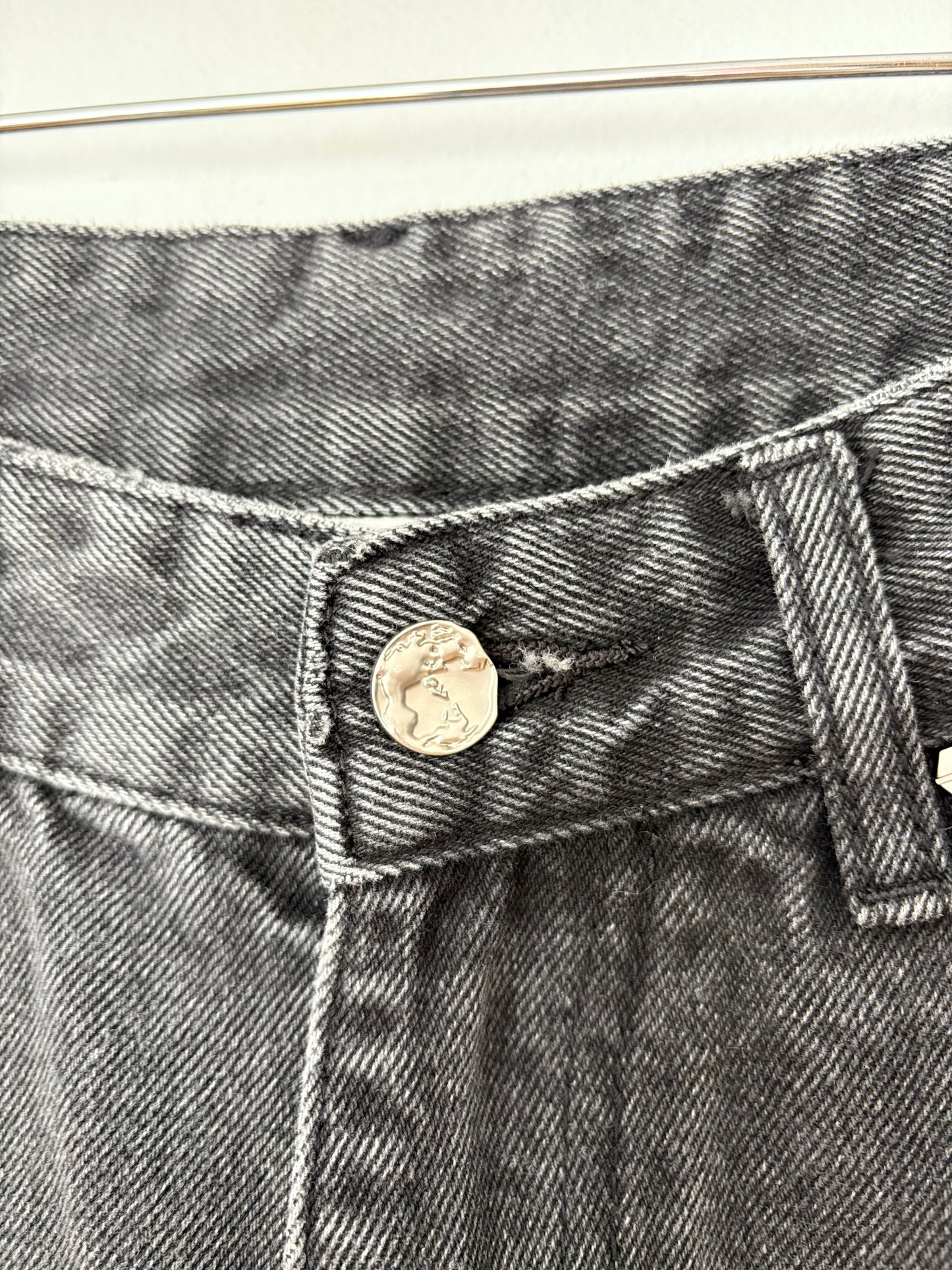 Inflation streetwear wide leg jeans W28