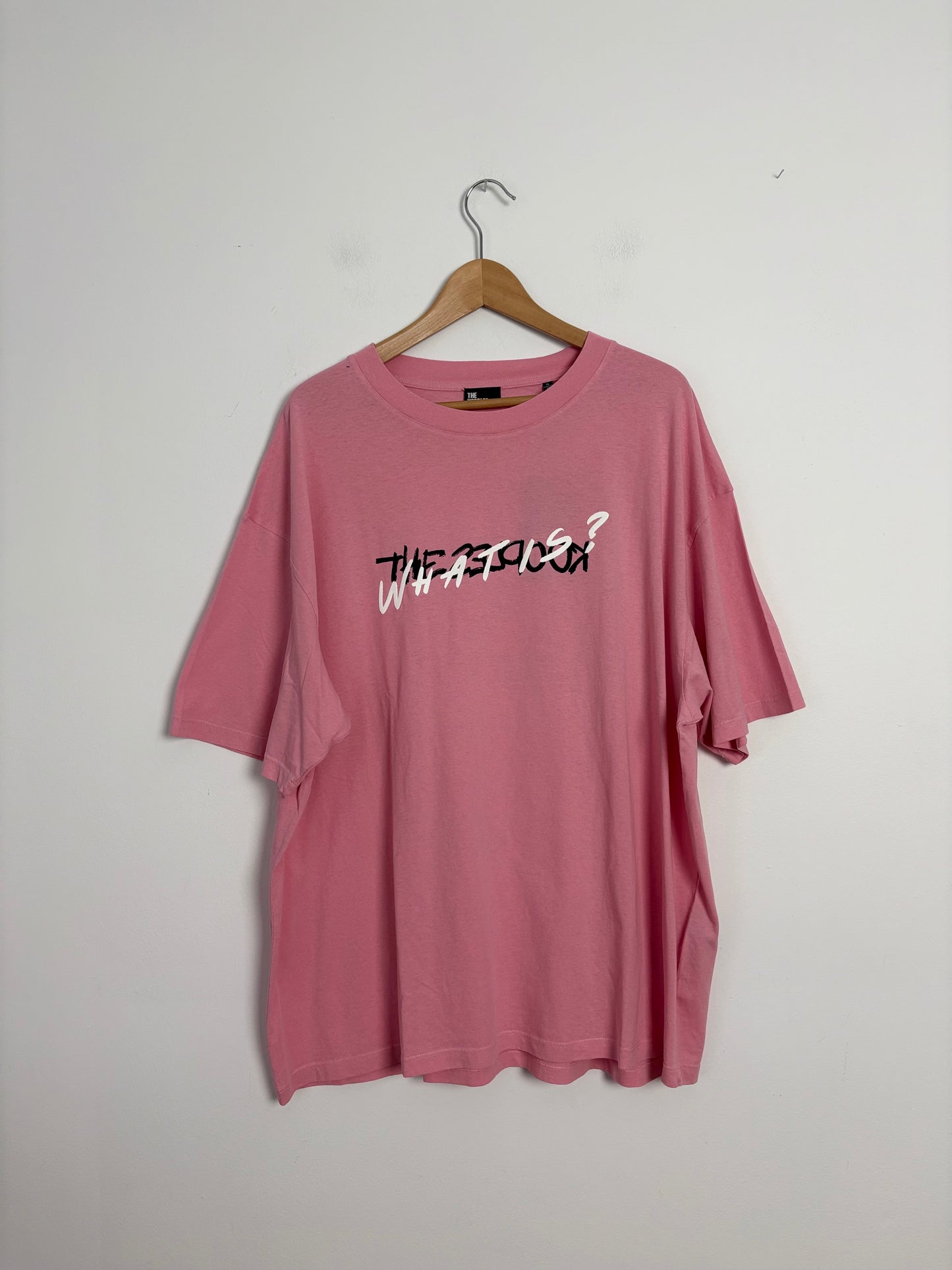 The kooples pink cotton printed T shirt XL/XXL