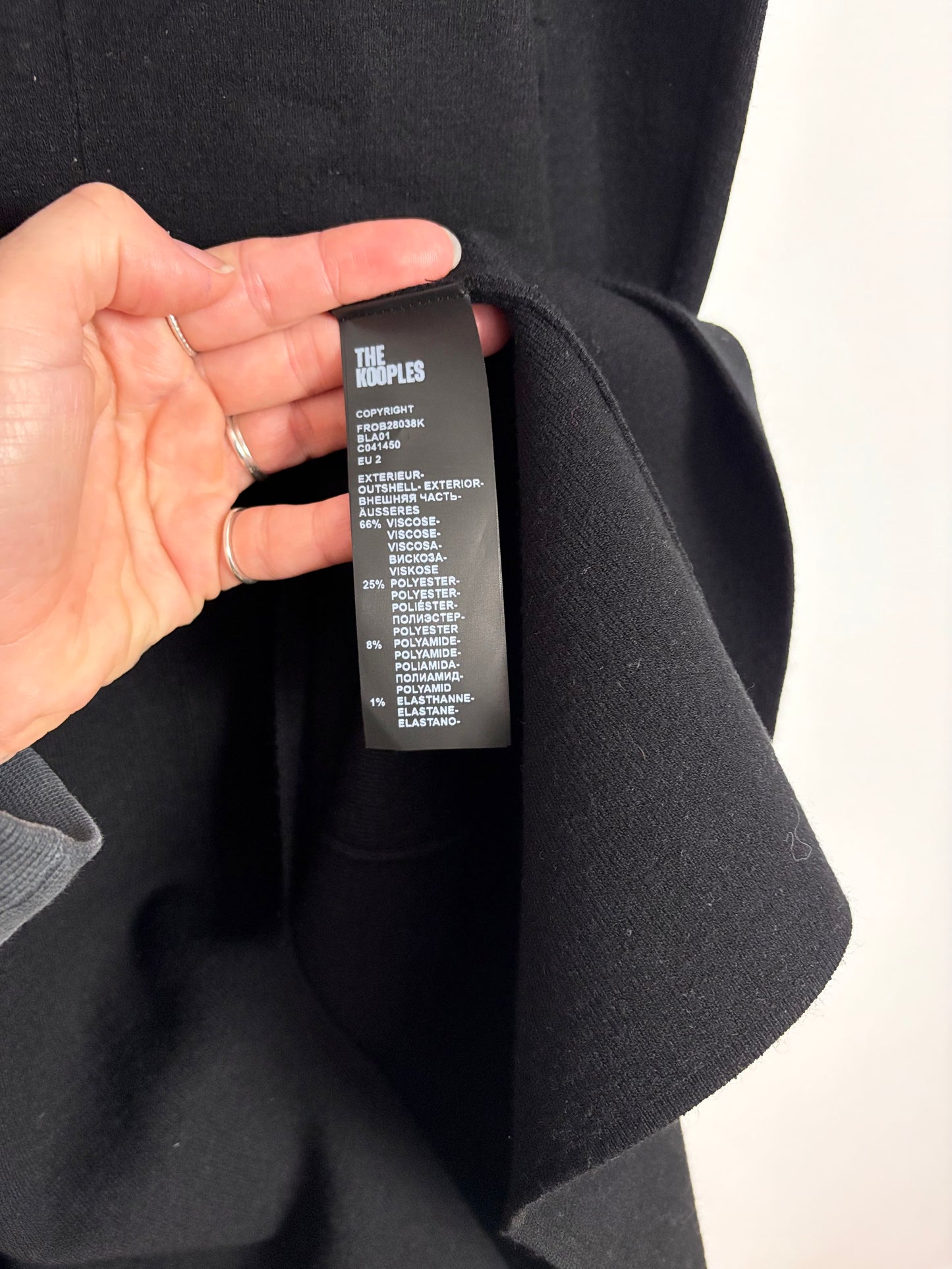 The kooples knitted midi dress Medium