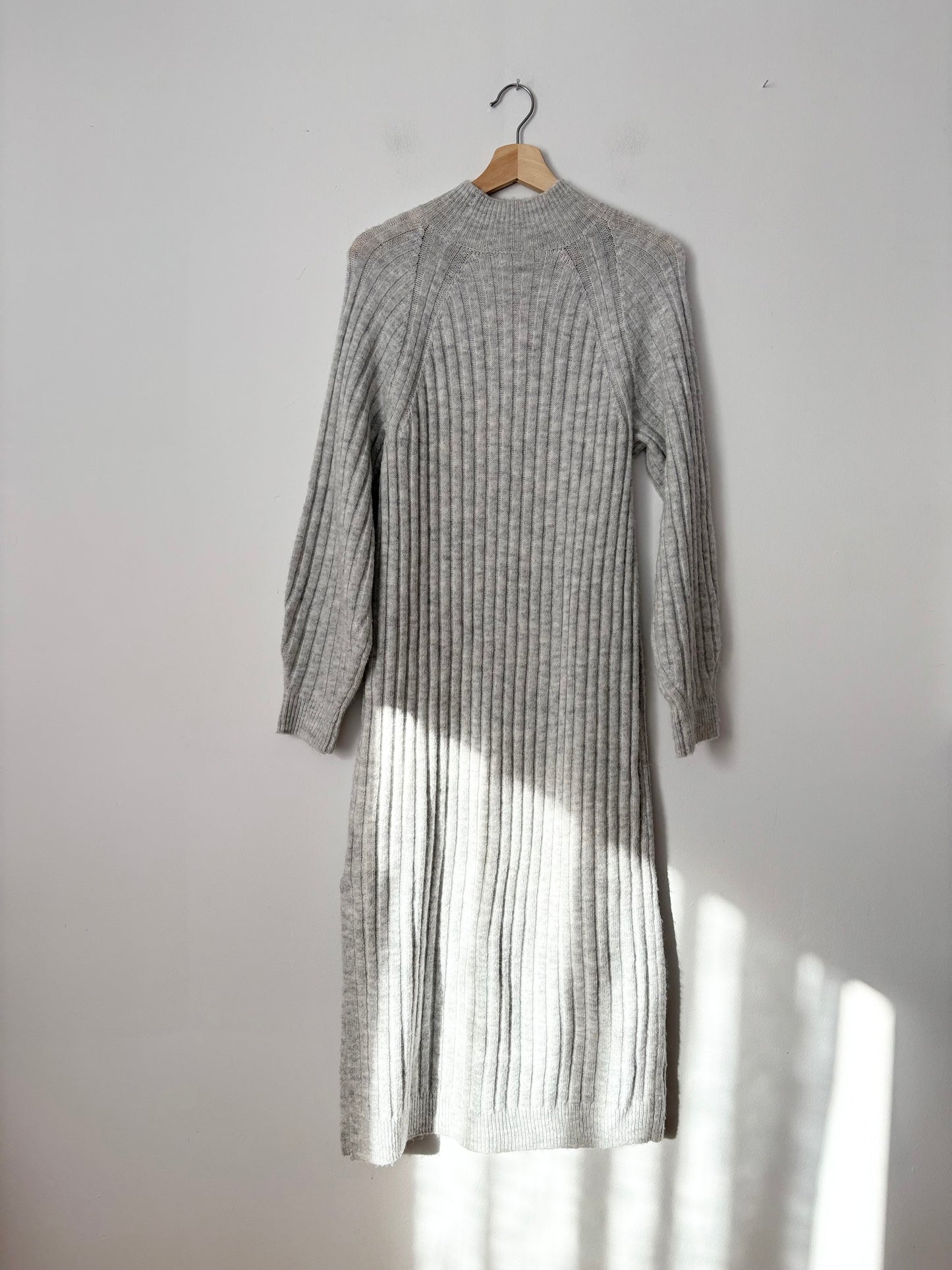 Topshop ribbed knit sweater dress S/M