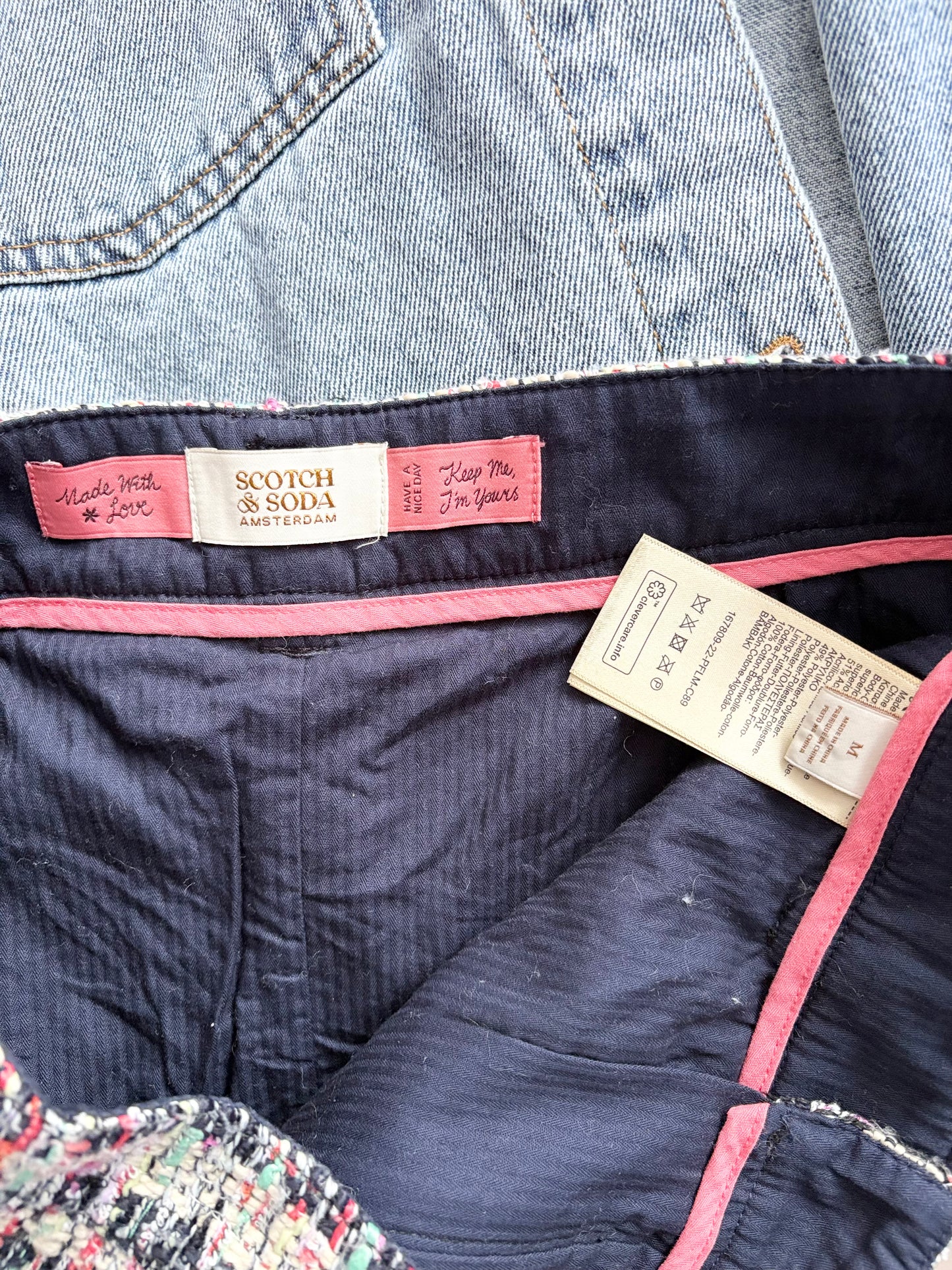 Scotch & Soda tweed mini skirt Medium