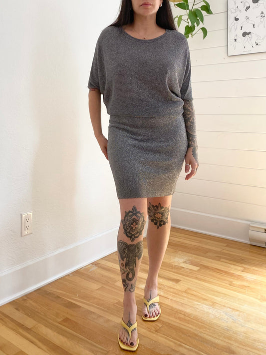 Robe métallisée Reiss Watson Medium