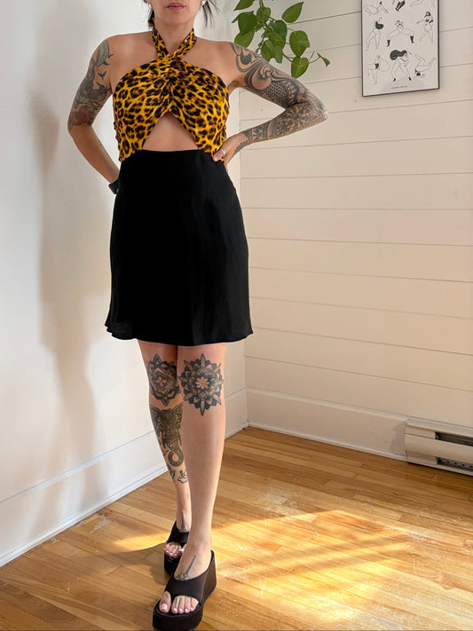 Robe Sandro Argane en lin mélangé M/L