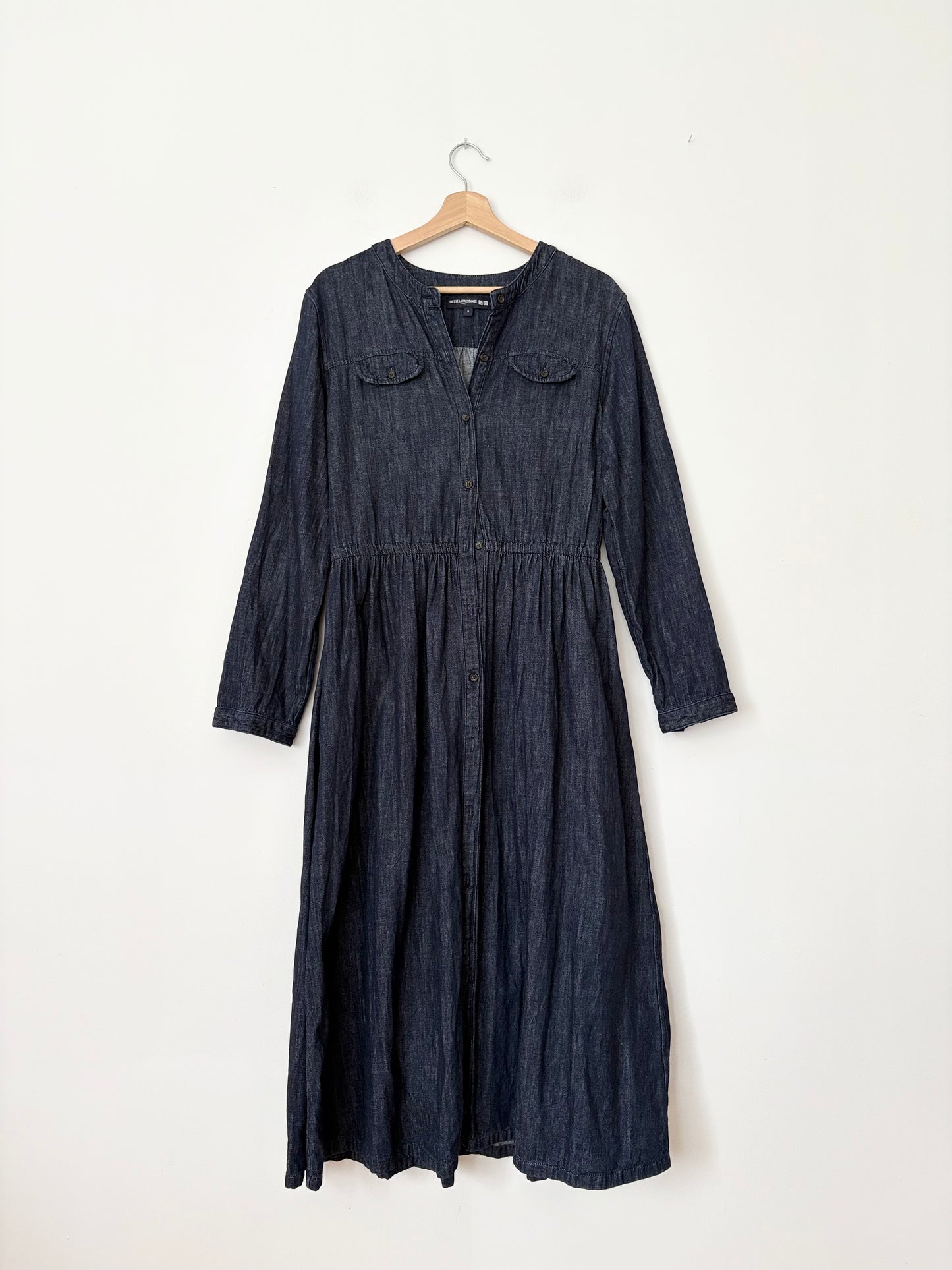 Ines de la Fressange X Uniqlo denim maxi dress Medium