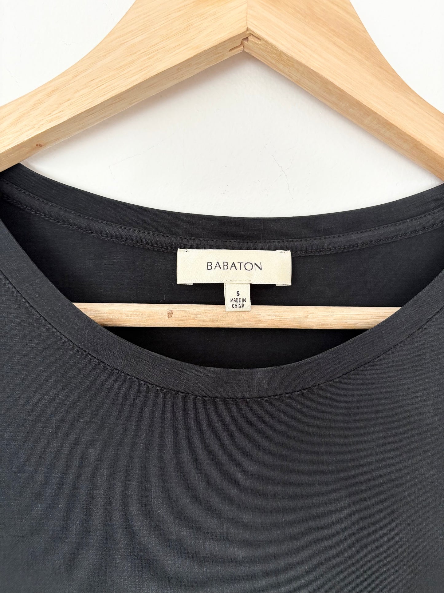 Babaton long sleeve cupro dress Small