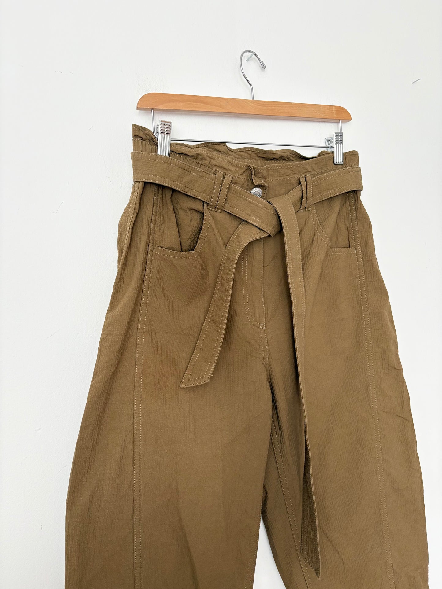 & Other stories paperbag barrel trousers Medium