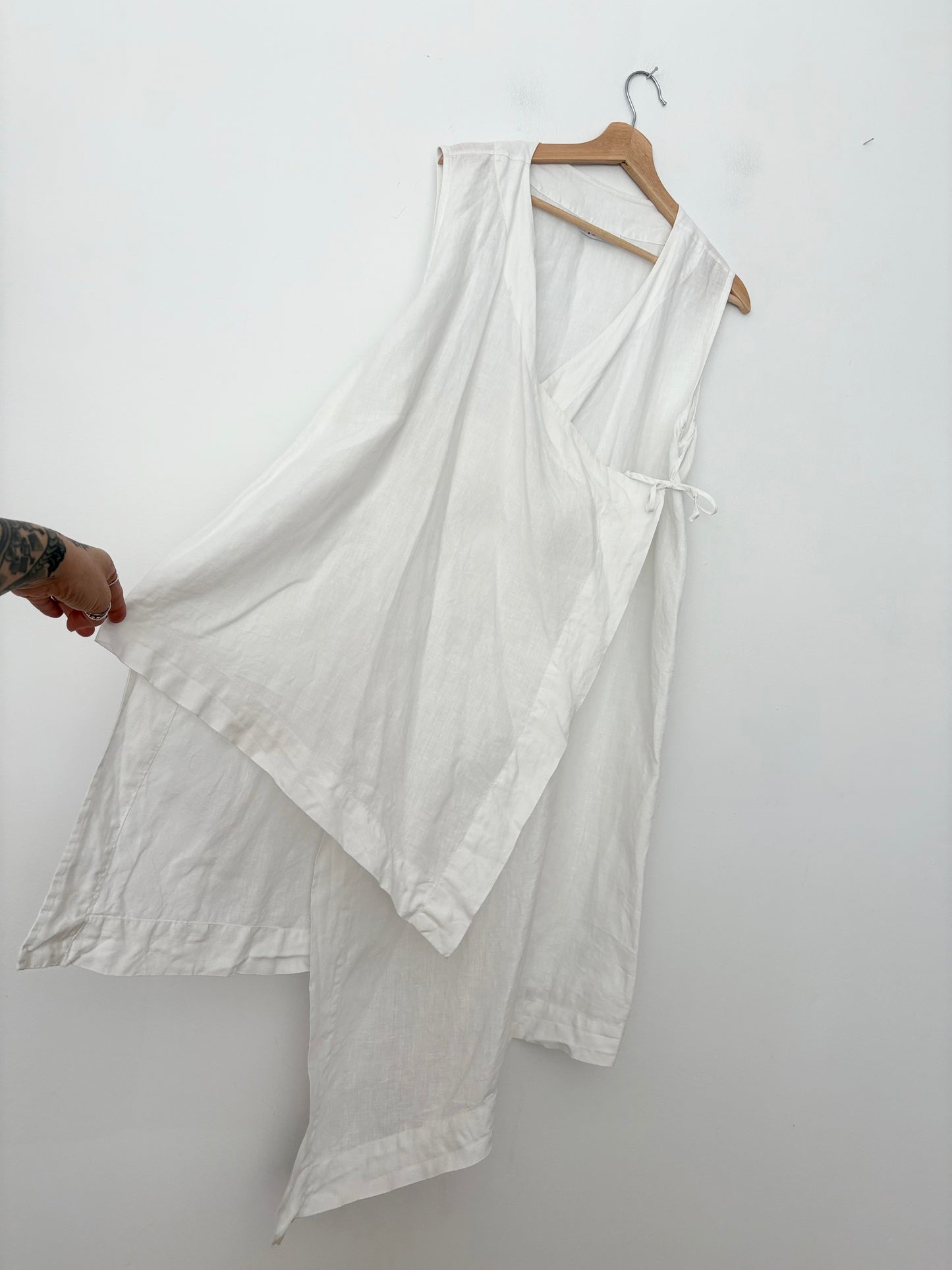 Bryn Walker linen Zen vest S-L