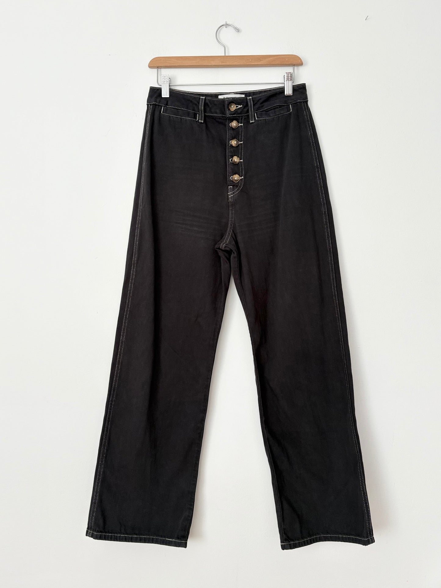 Reformation Lexi high rise wide leg jeans W27/28