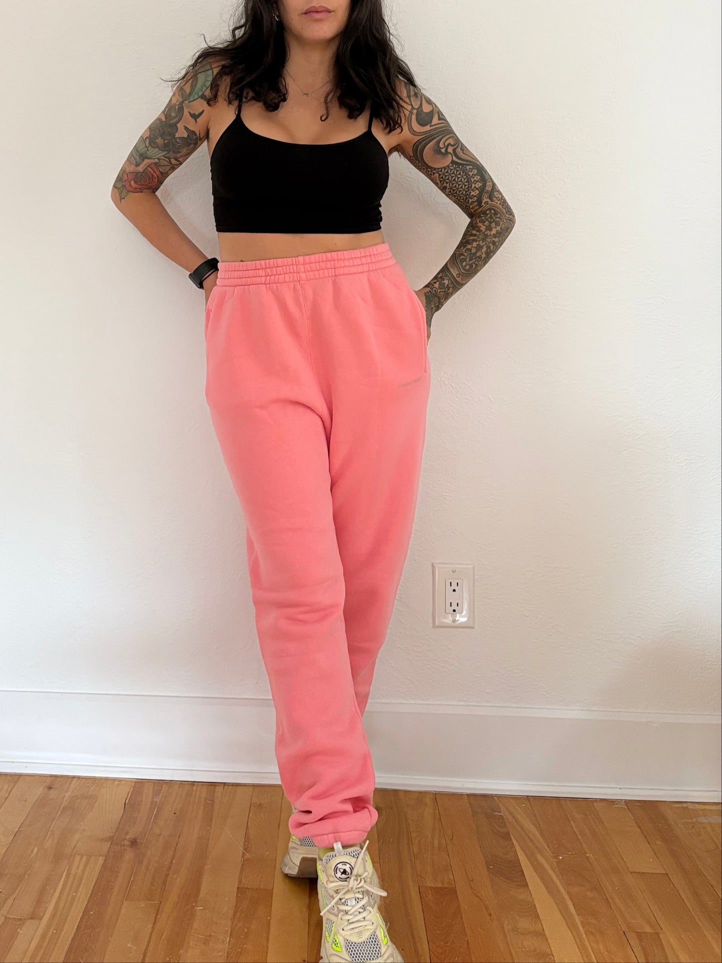 Pantalon de survêtement Nimbus rose Outdoor Voices M/L