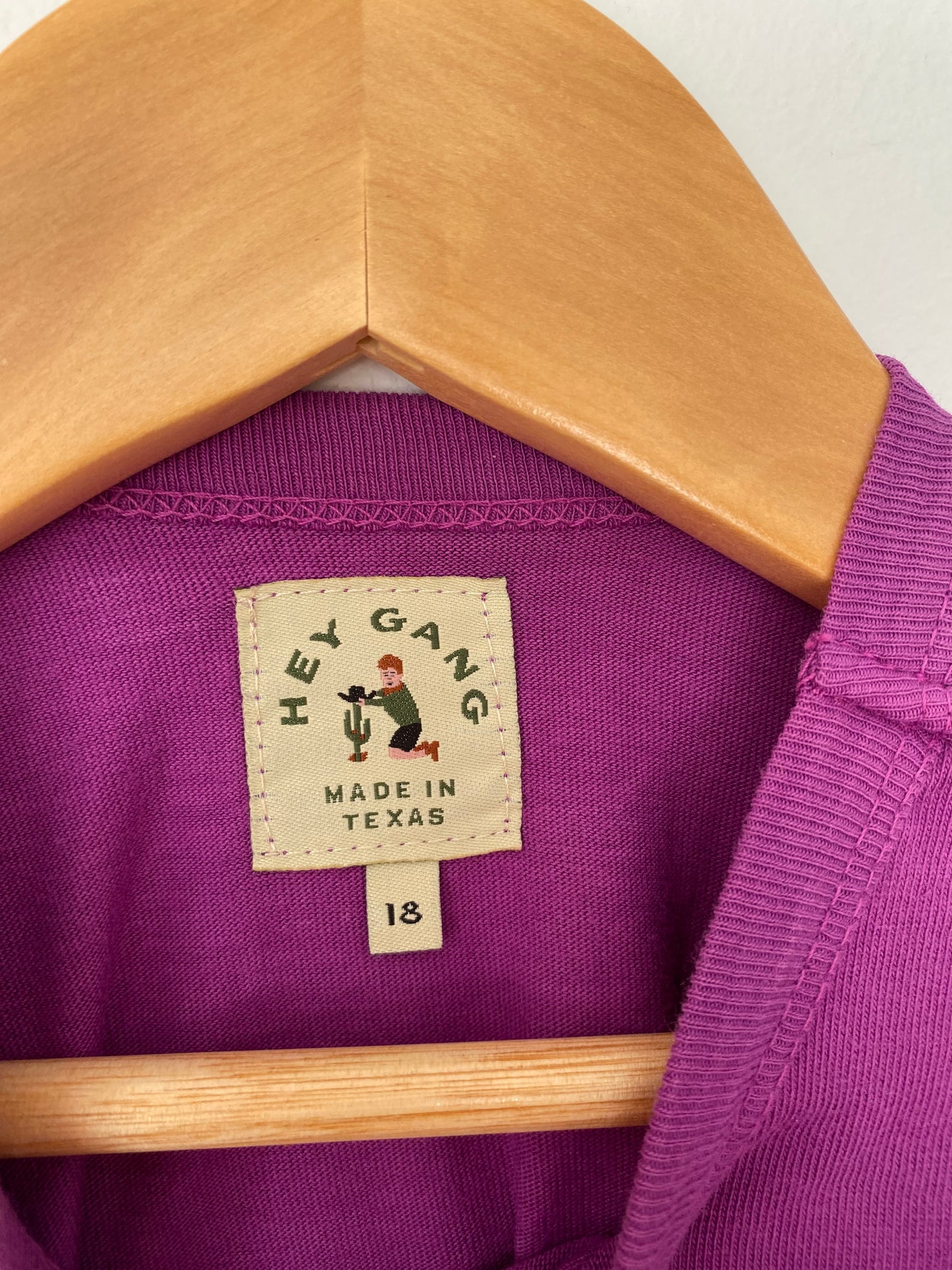 Hey gang distressed purple tee 18 months