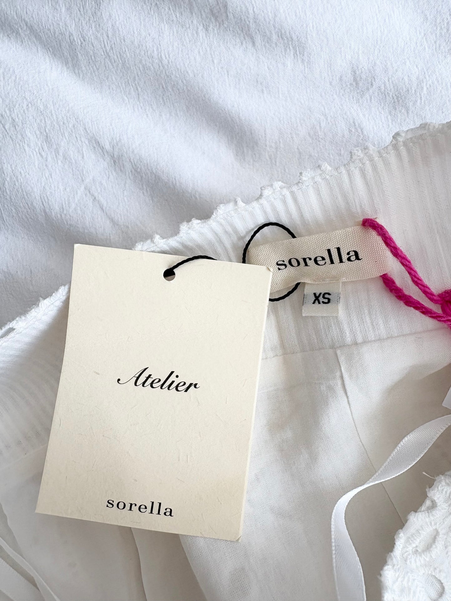 Sorella Atelier Faye cotton mini skirt XS