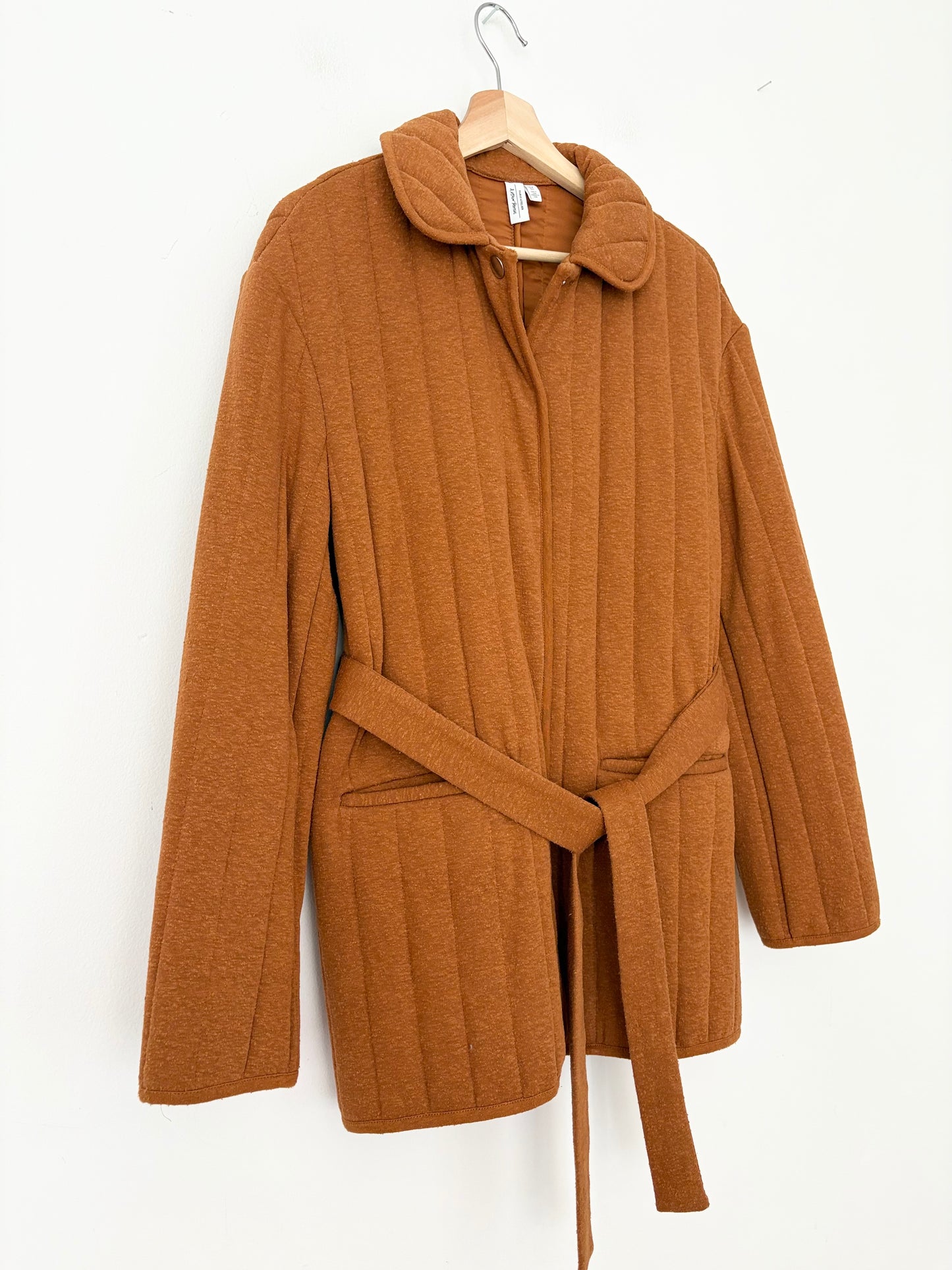& Other stories quilted textured jacket Medium