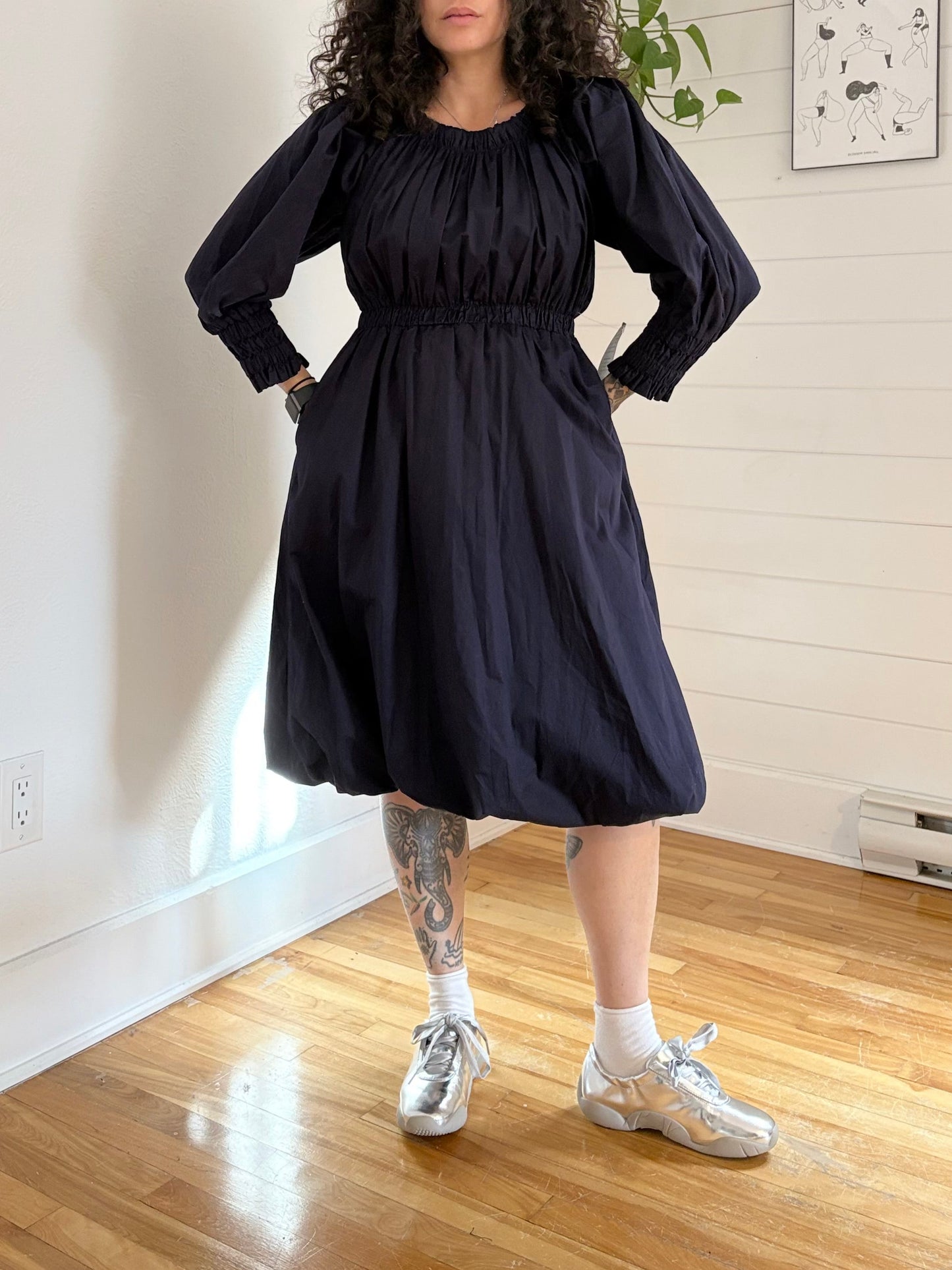 En saison Brigitta puff sleeve dress Small
