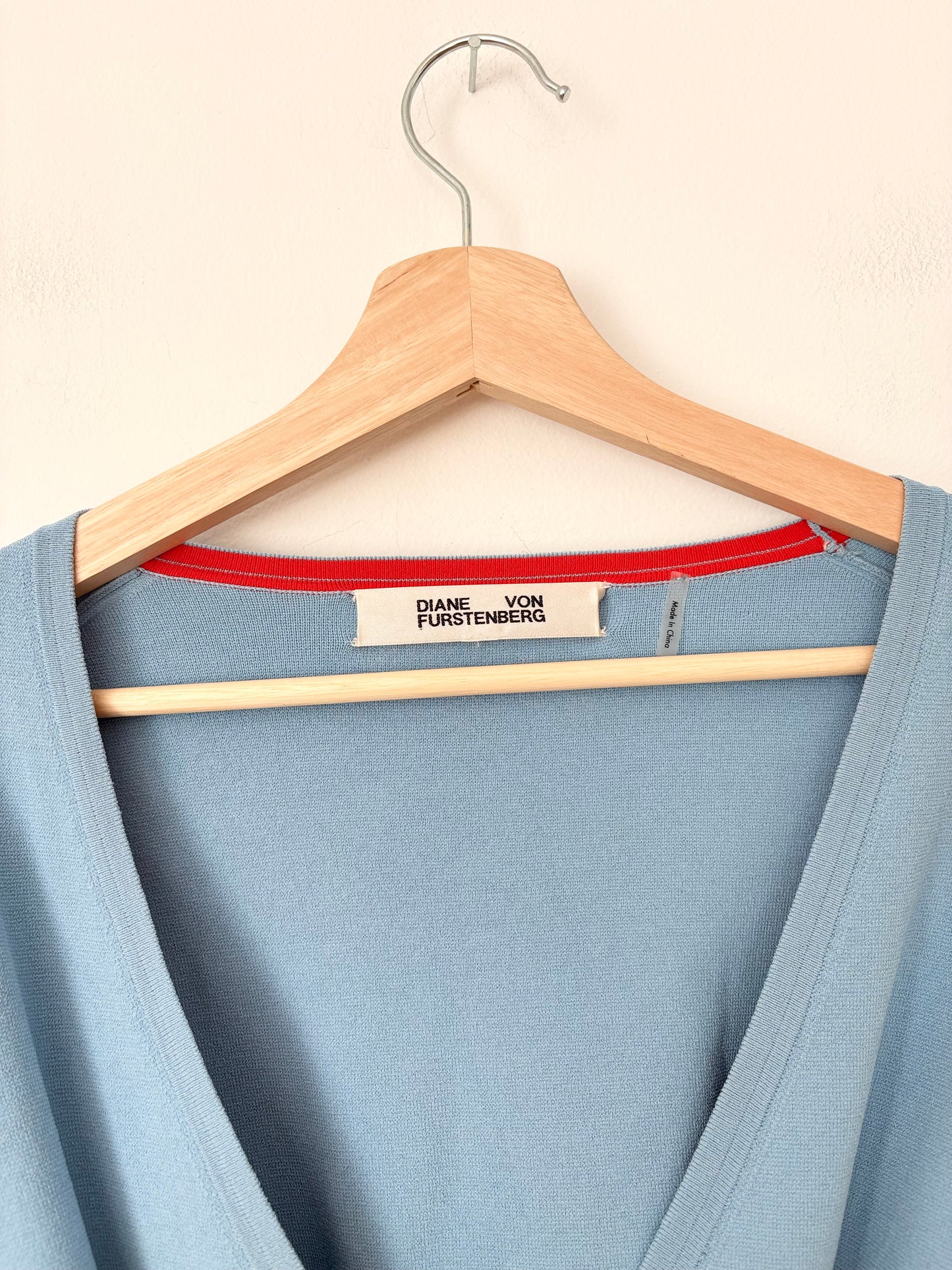 Diane von Fustenberg wrap mini dress S/M