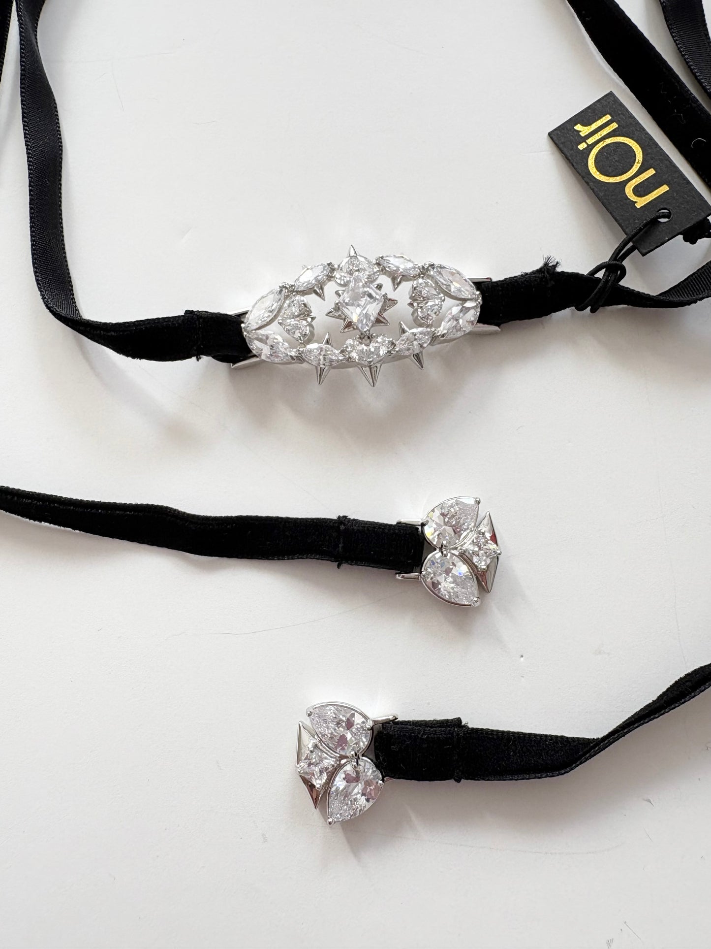 Noir NYC frostbite wrap bracelet/choker