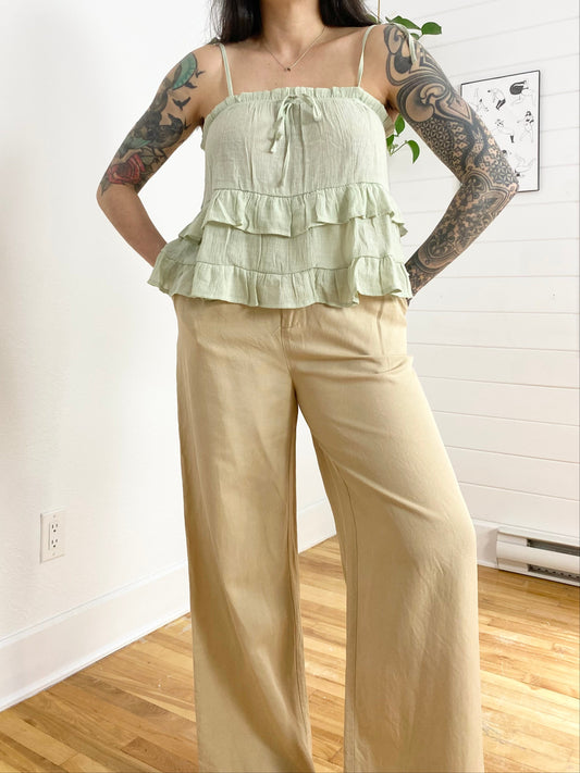 Débardeur à volants Blue Pepper Small