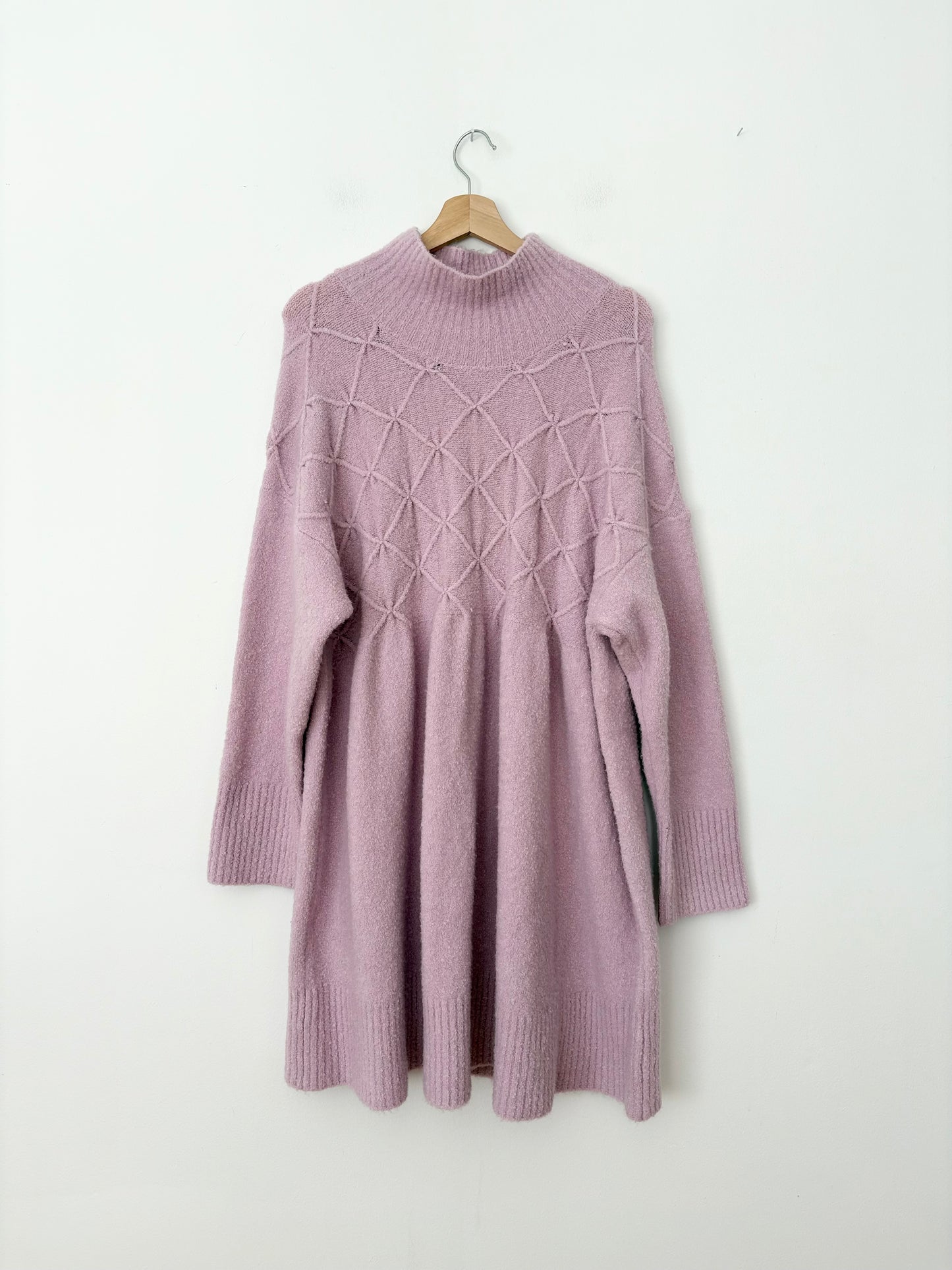 Free People Jaci wool blend sweater dress Large