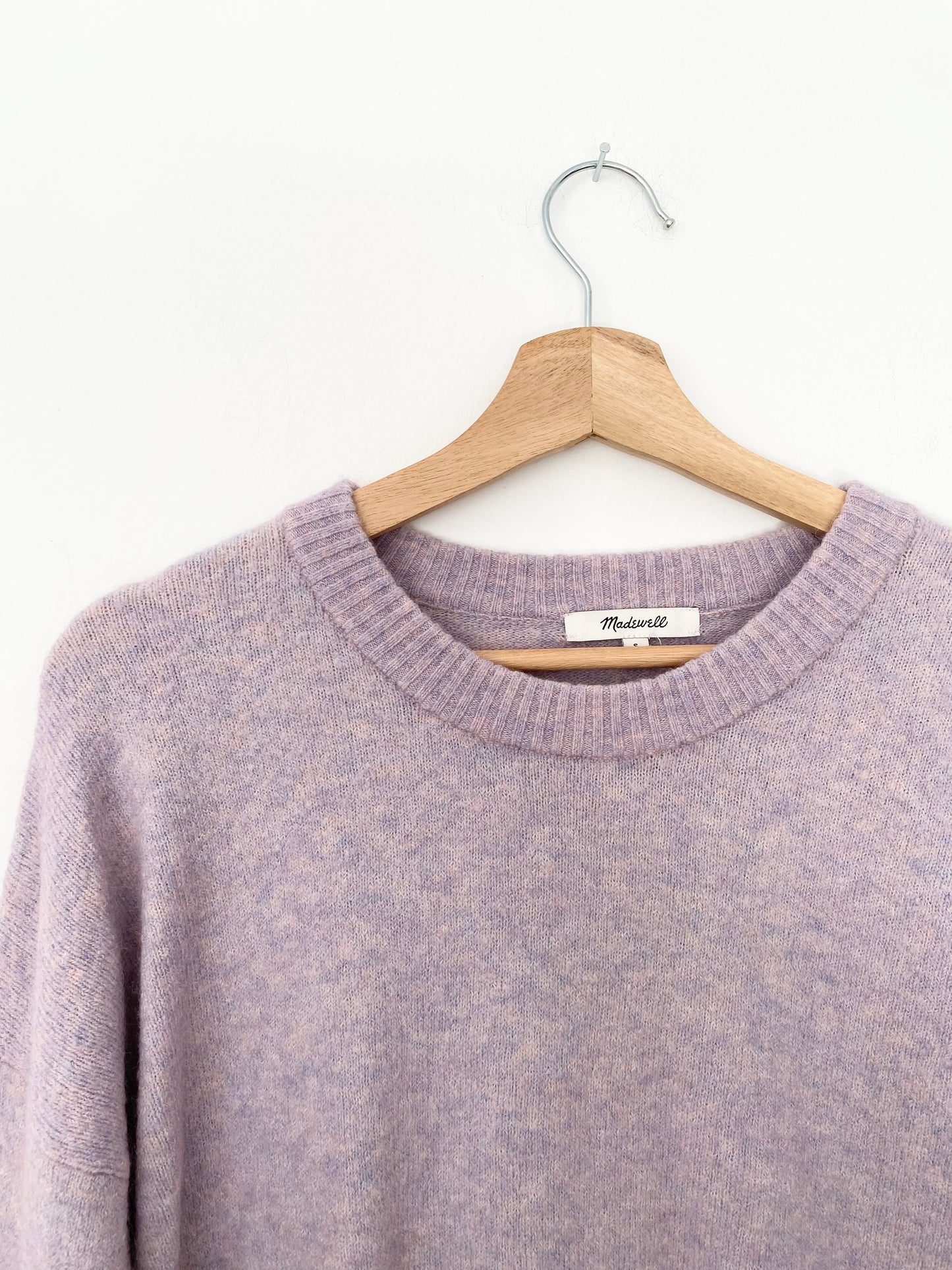 Madewell Payton cotton candy wool sweater Small