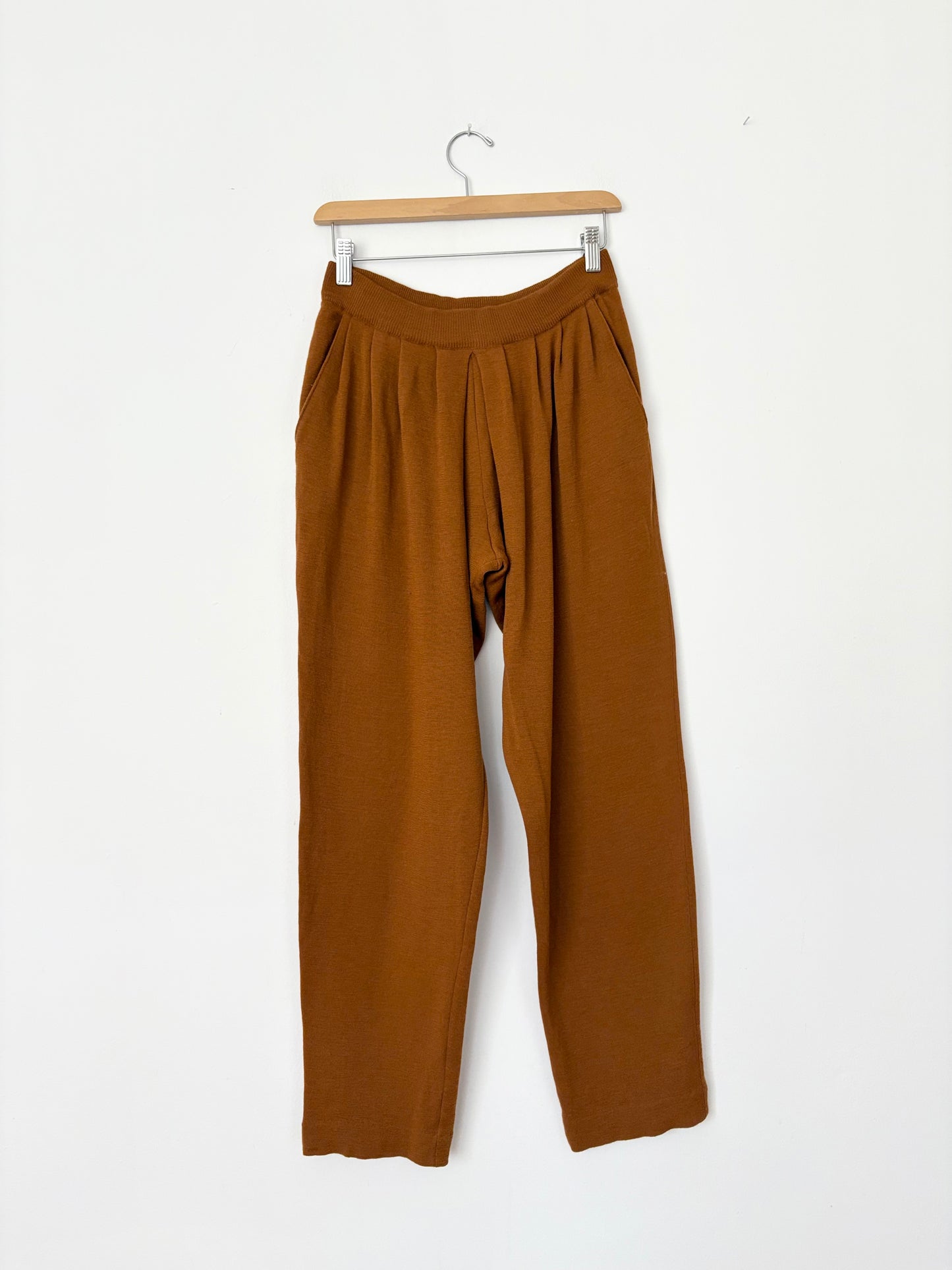 Vintage wool tapered sweatpants S/M