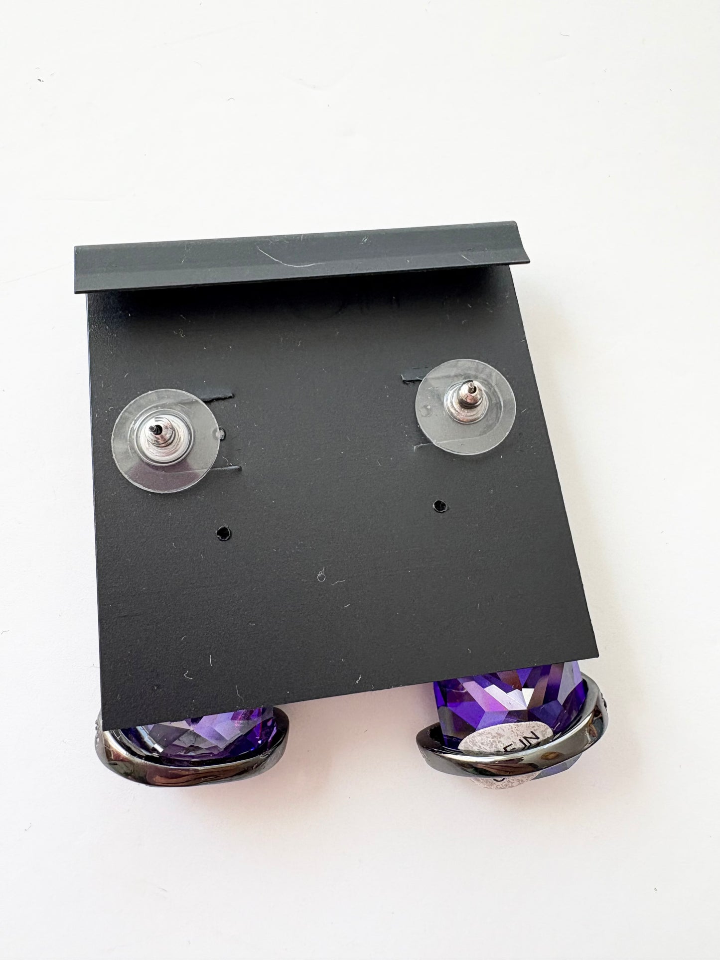 Noir NYC Leza spiral hugging earrings