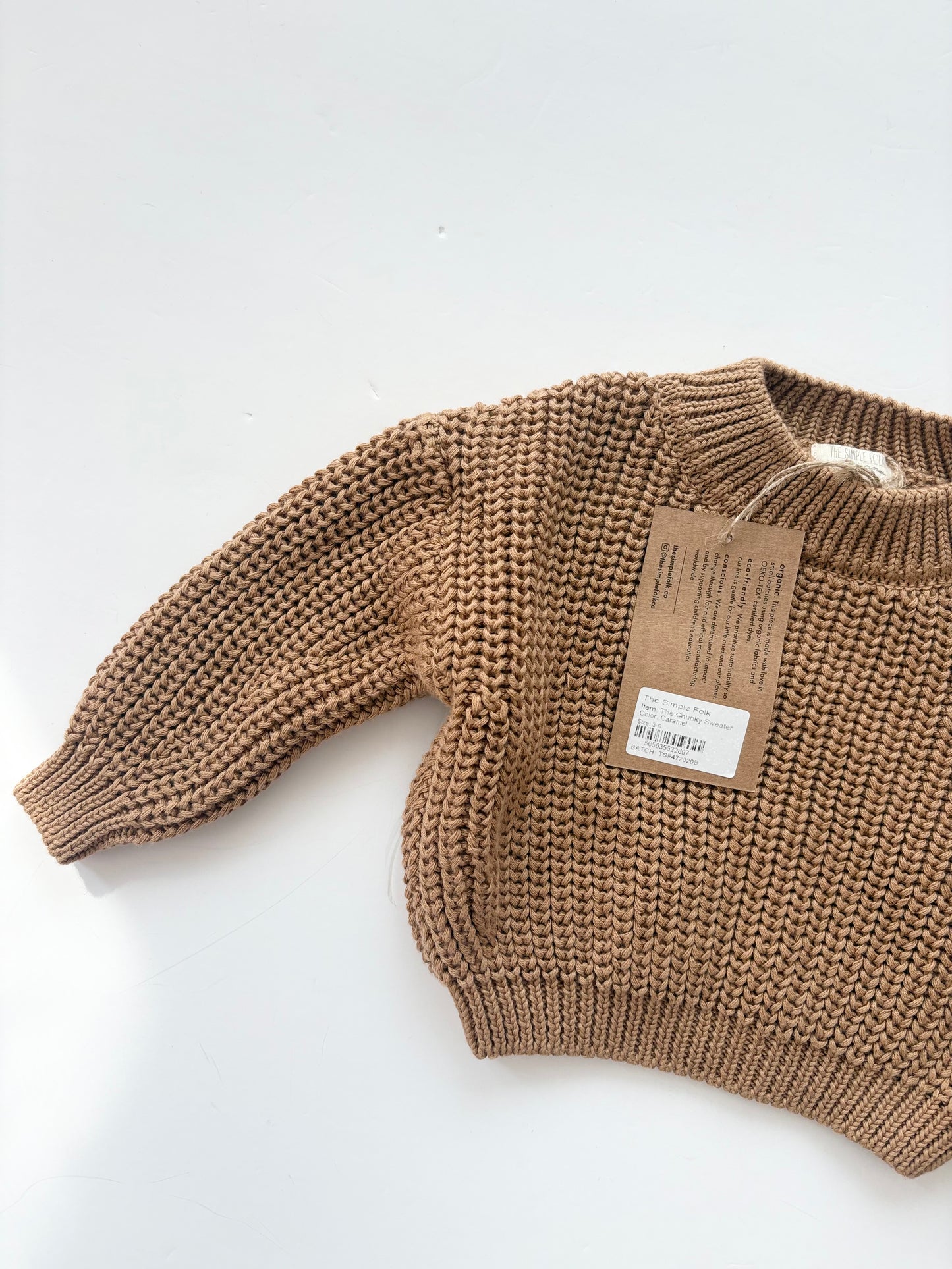 The simple folk chunky sweater 3/6months