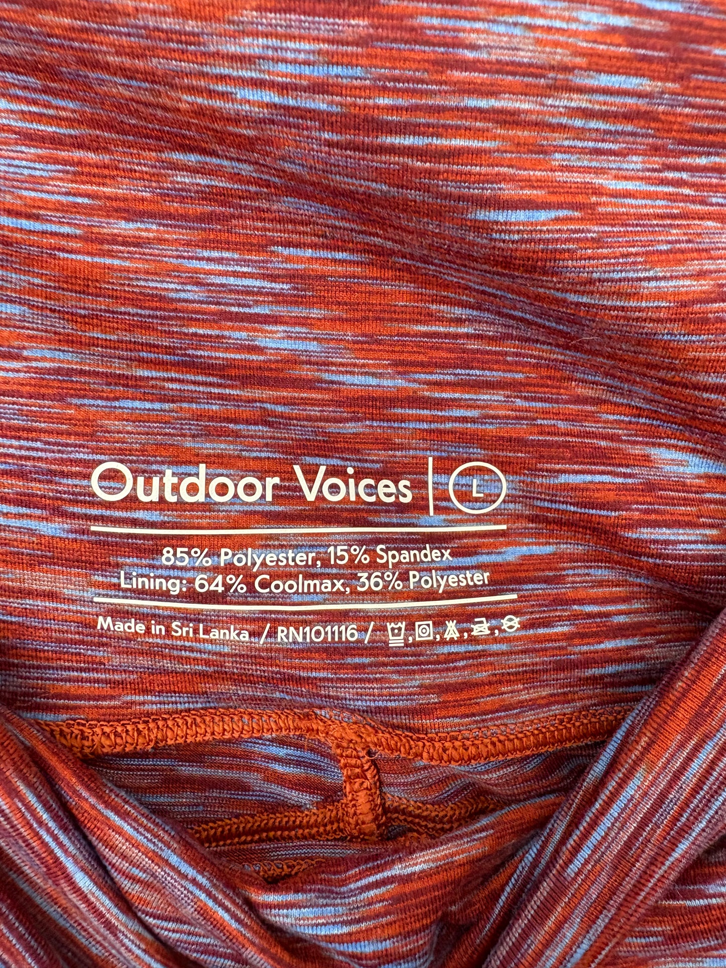 Outdoor Voices Flow 7' shorts Large