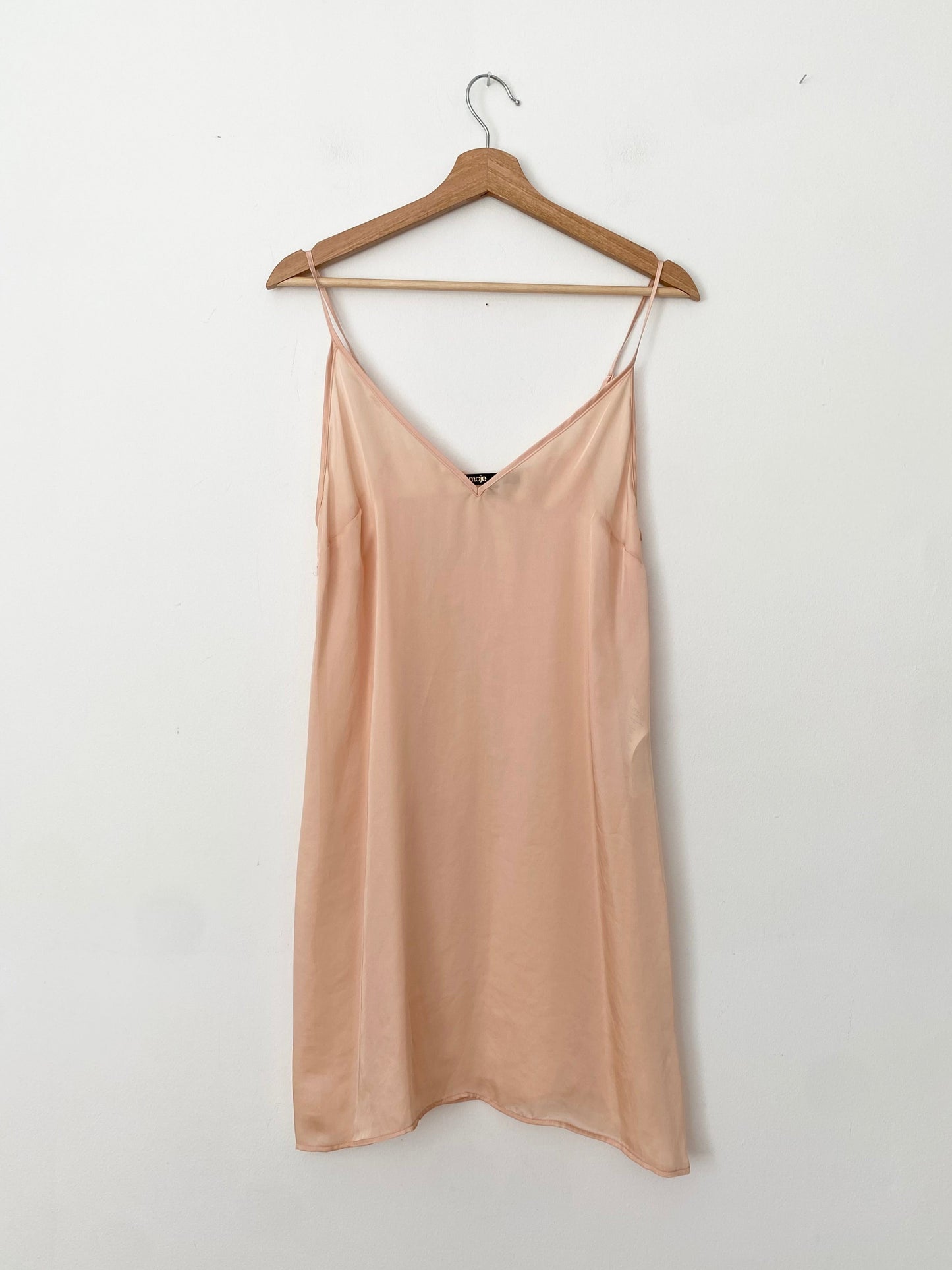 Maje teddy slip dress Medium
