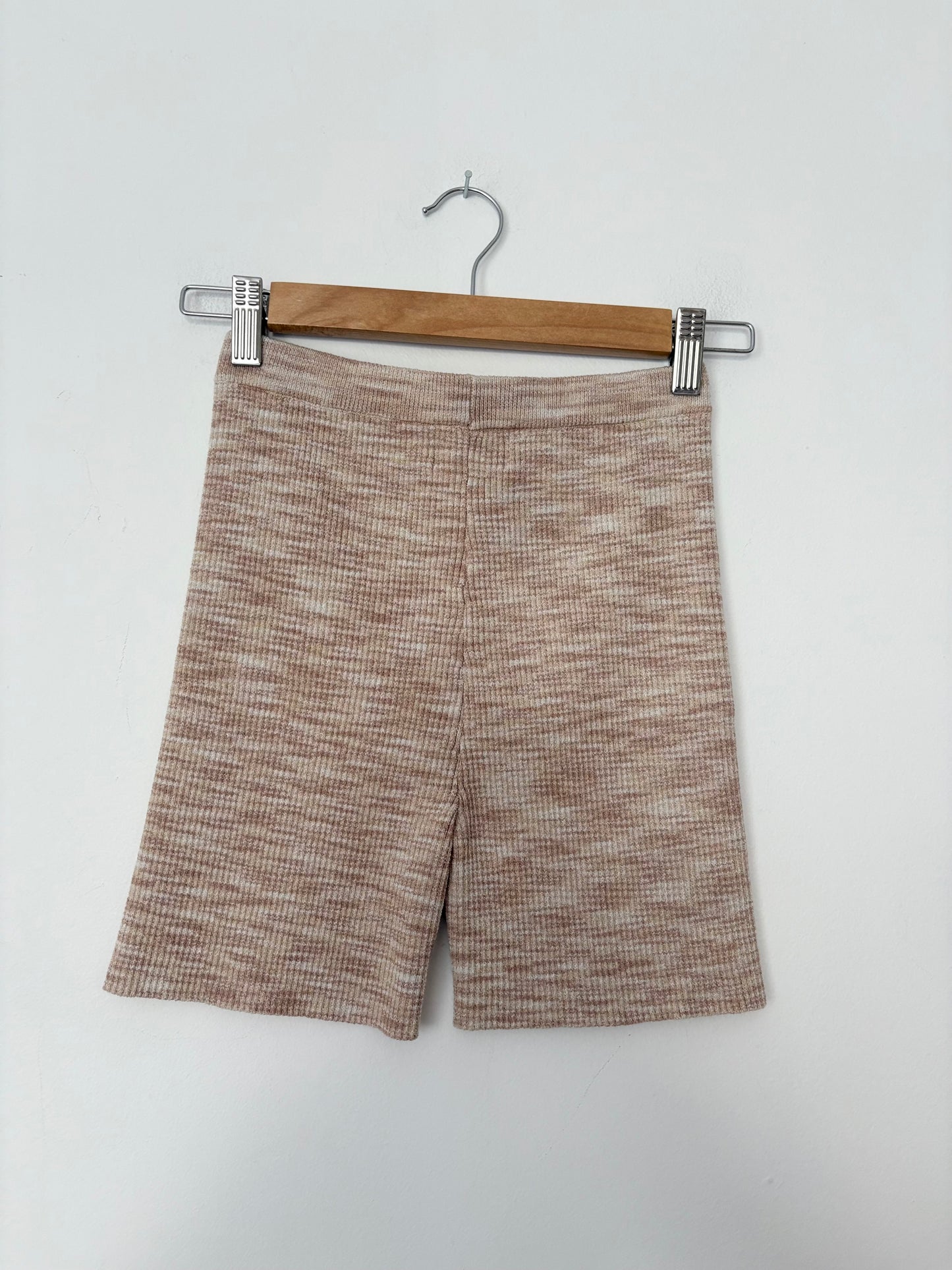 ISALIS Rib knit bike shorts Small