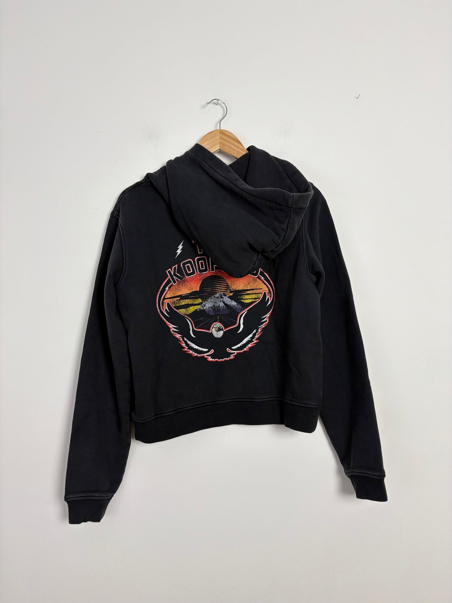 The kooples printed eagle hoodie with logo S/M